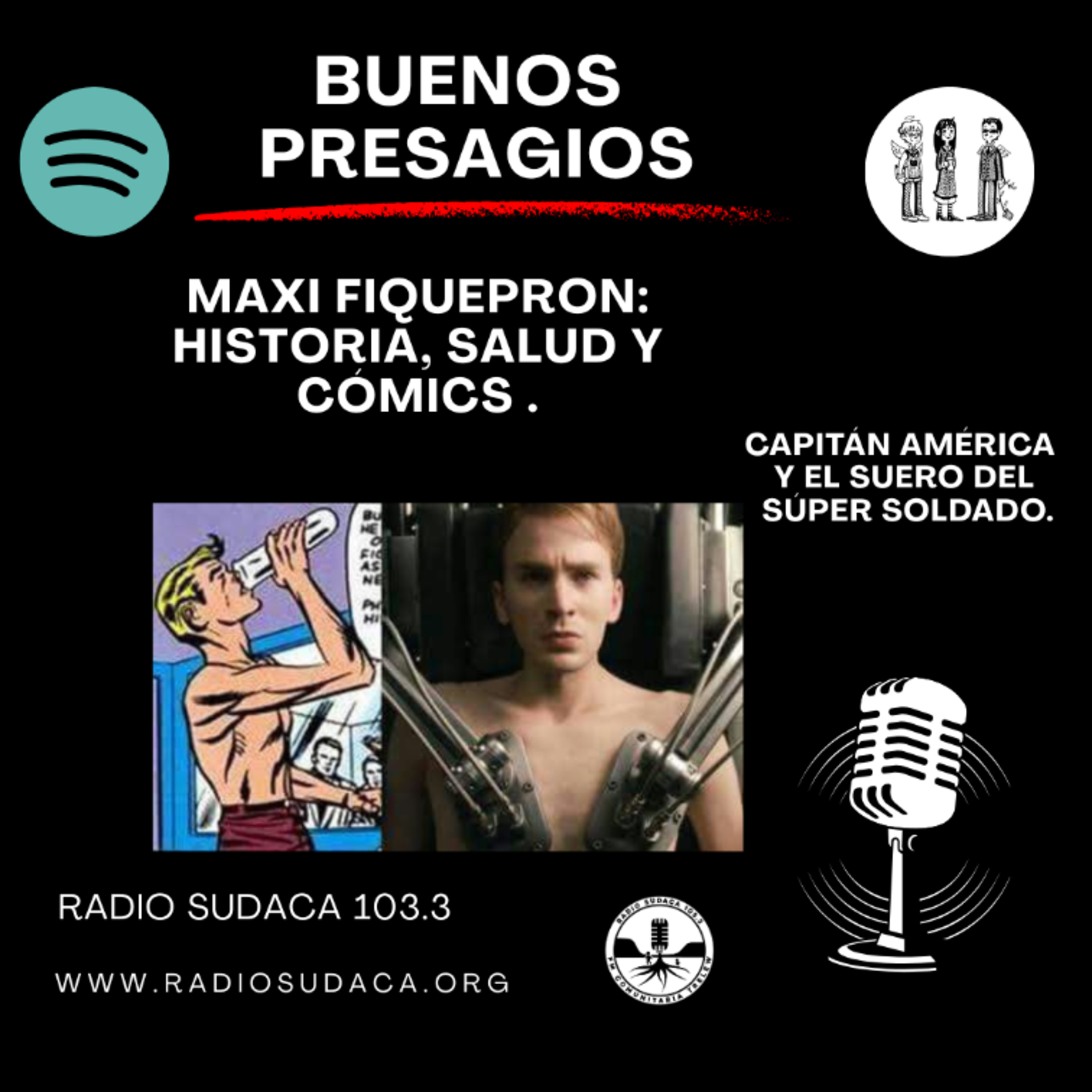 Historia, salud y cómics con Maxi Fiquepron episode artwork