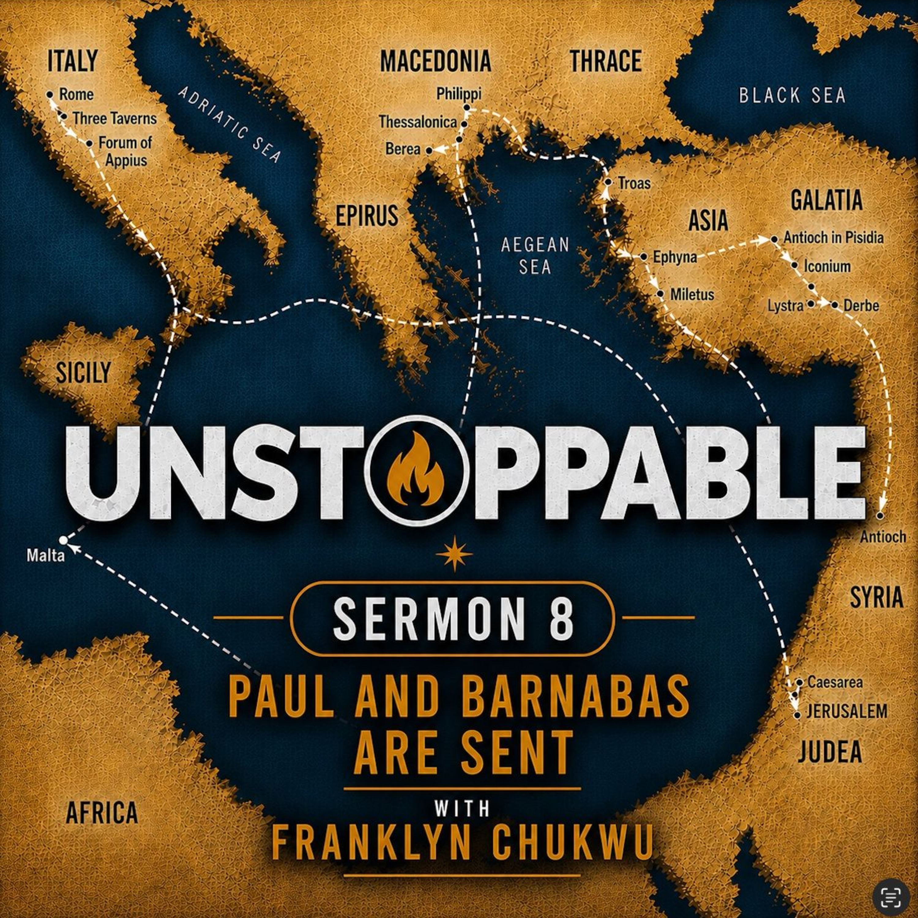 12-07-2026 - UNSTOPPABLE SERIES: PAUL AND BARNABUS (8) - Franklyn Chukwu episode artwork