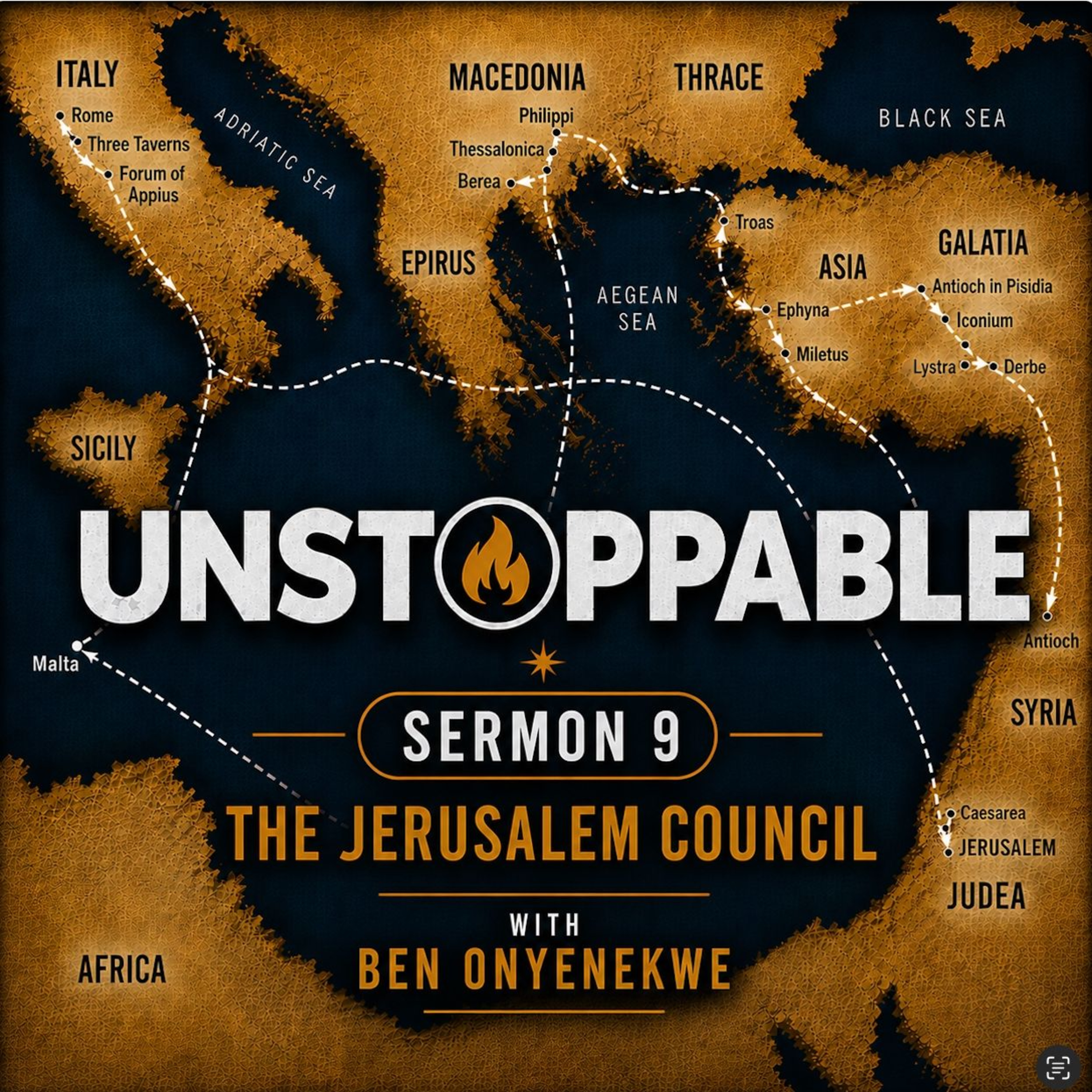 19-07-2026 - UNSTOPPABLE SERIES: THE JERUSALEM COUNCIL (9) - Ben Onyenekwe episode artwork