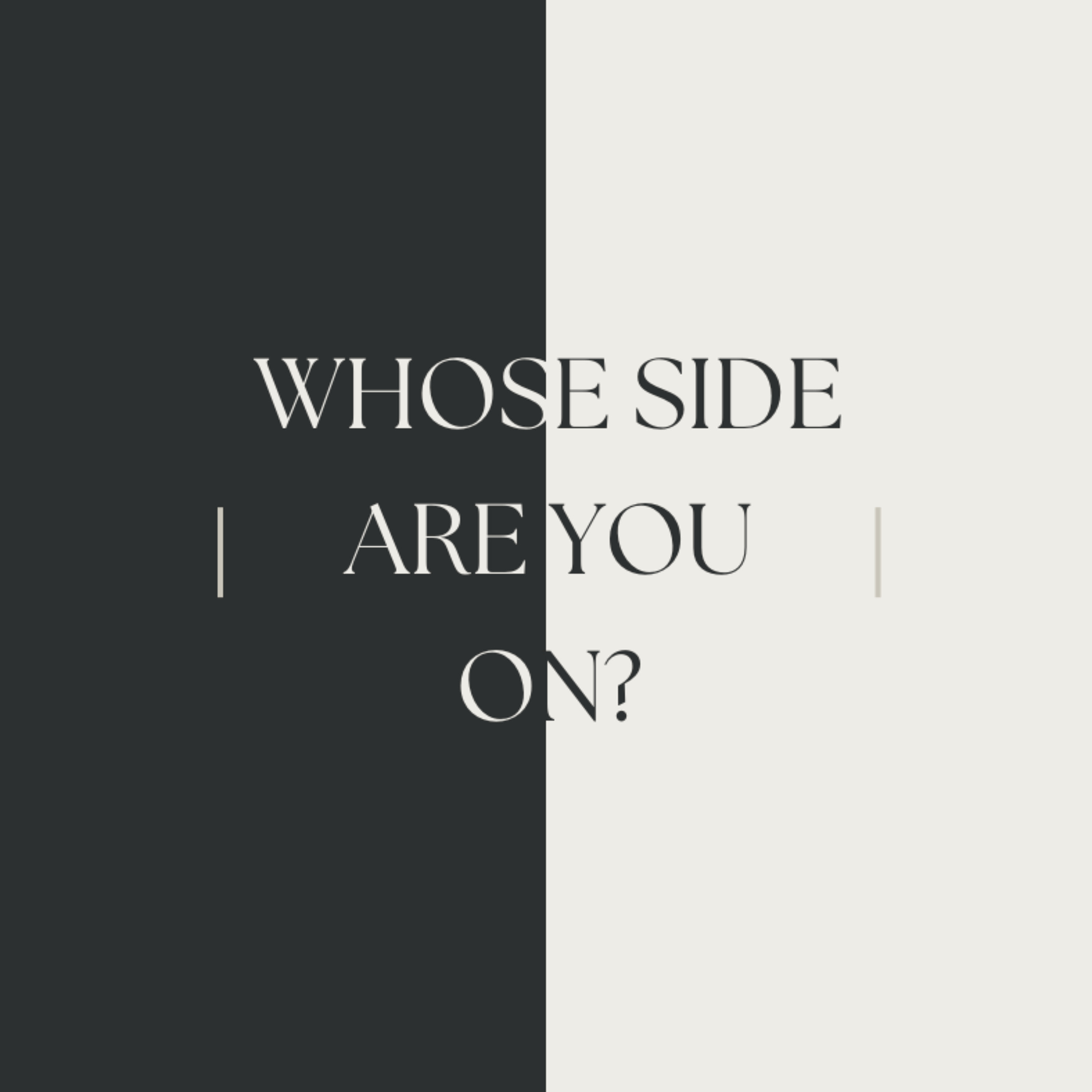 Whose Side Are You On?: The Path to Joy episode artwork