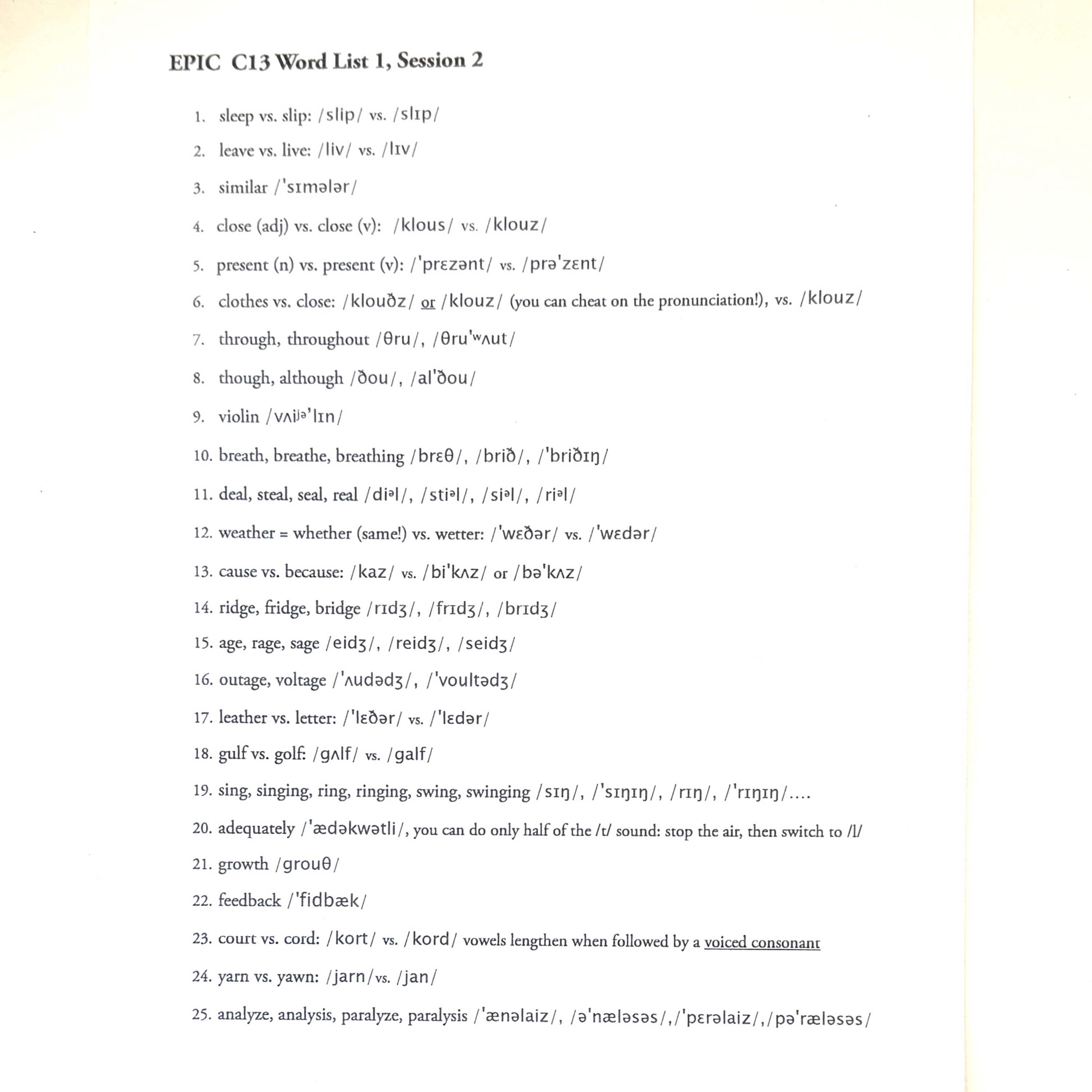 C13 Word List 2 episode artwork