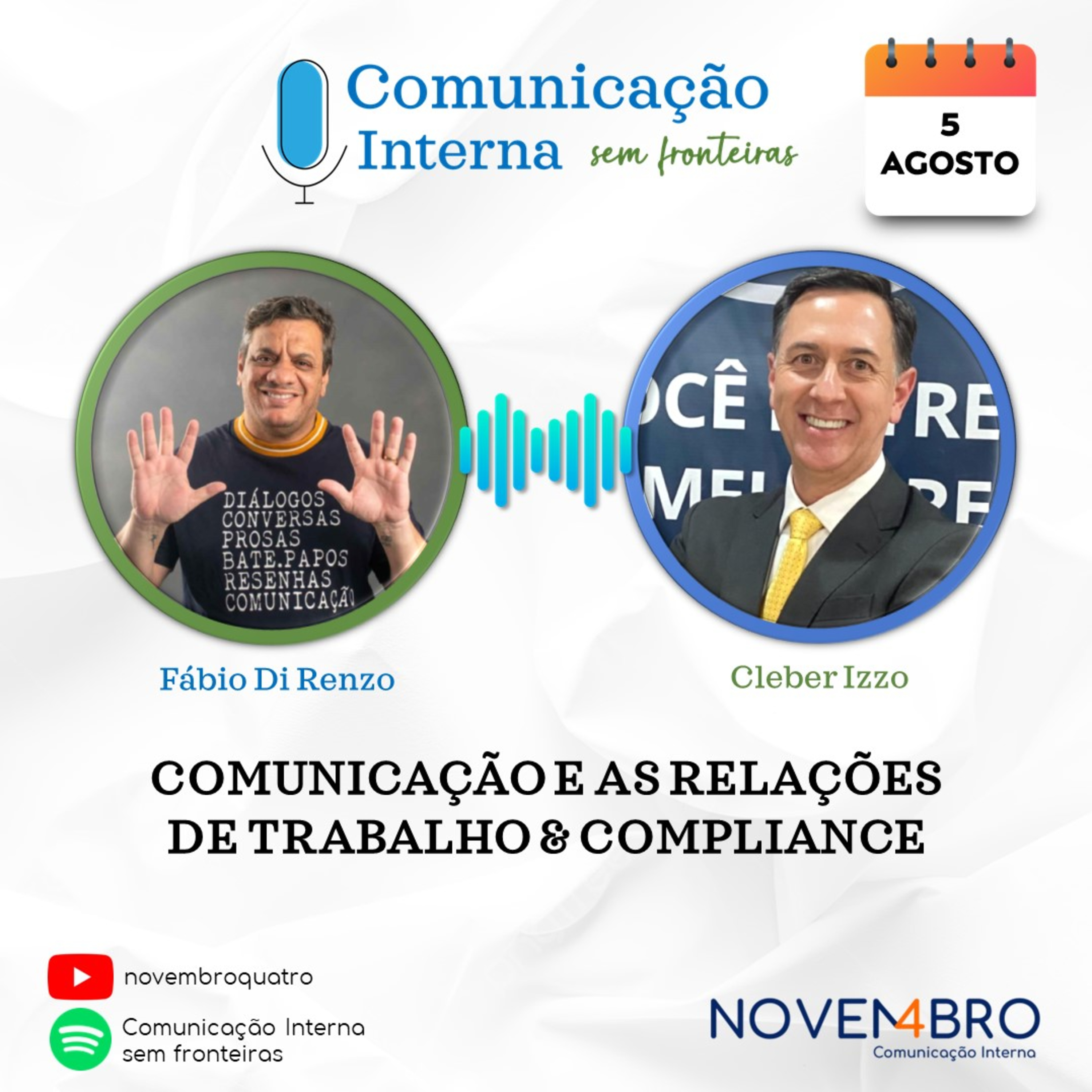 Comunicação e as Relações de Trabalho & Compliance, com Cleber Izzo episode artwork