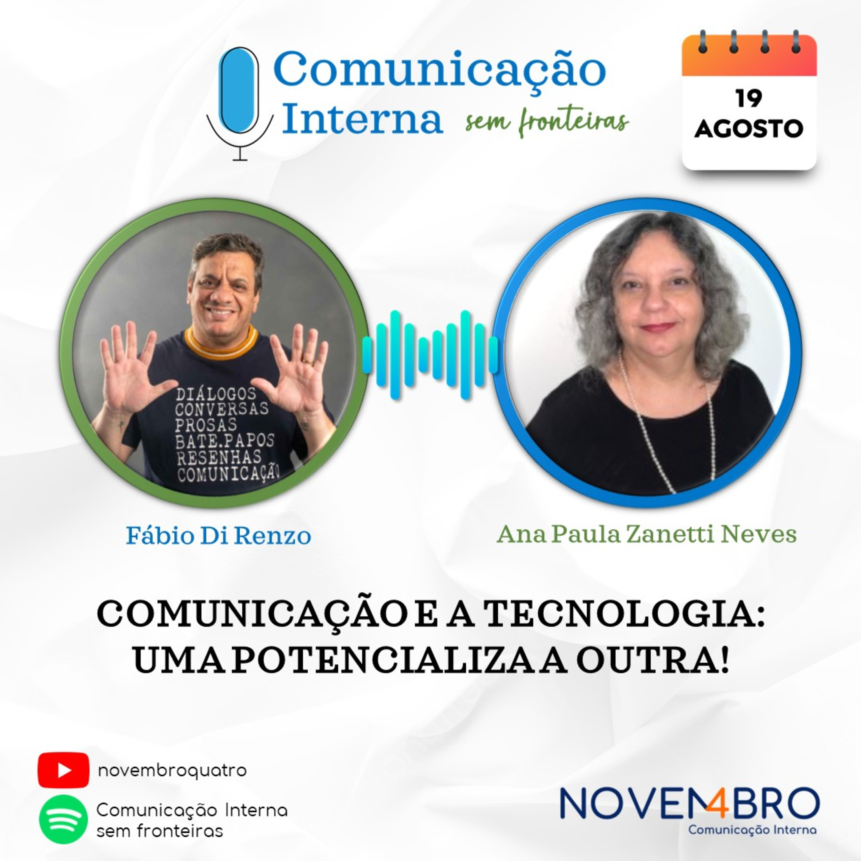 Comunicação e a Tecnologia: Uma potencializa a outra! Conversa com Ana Paula Zanetti Neves #9 episode artwork