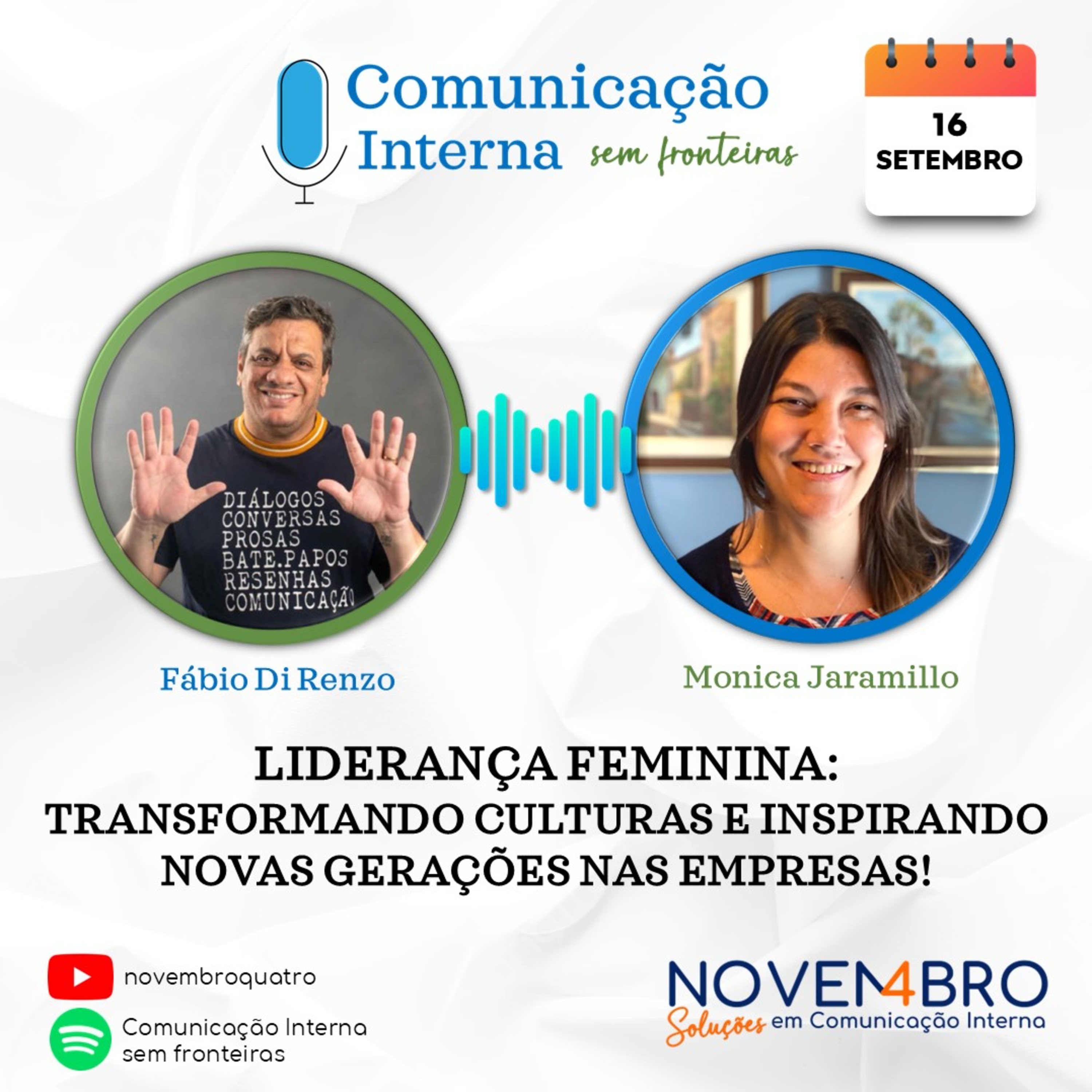 Liderança Feminina: Transformando culturas e inspirando novas gerações nas empresas!, com Monica Jaramillo #13 episode artwork