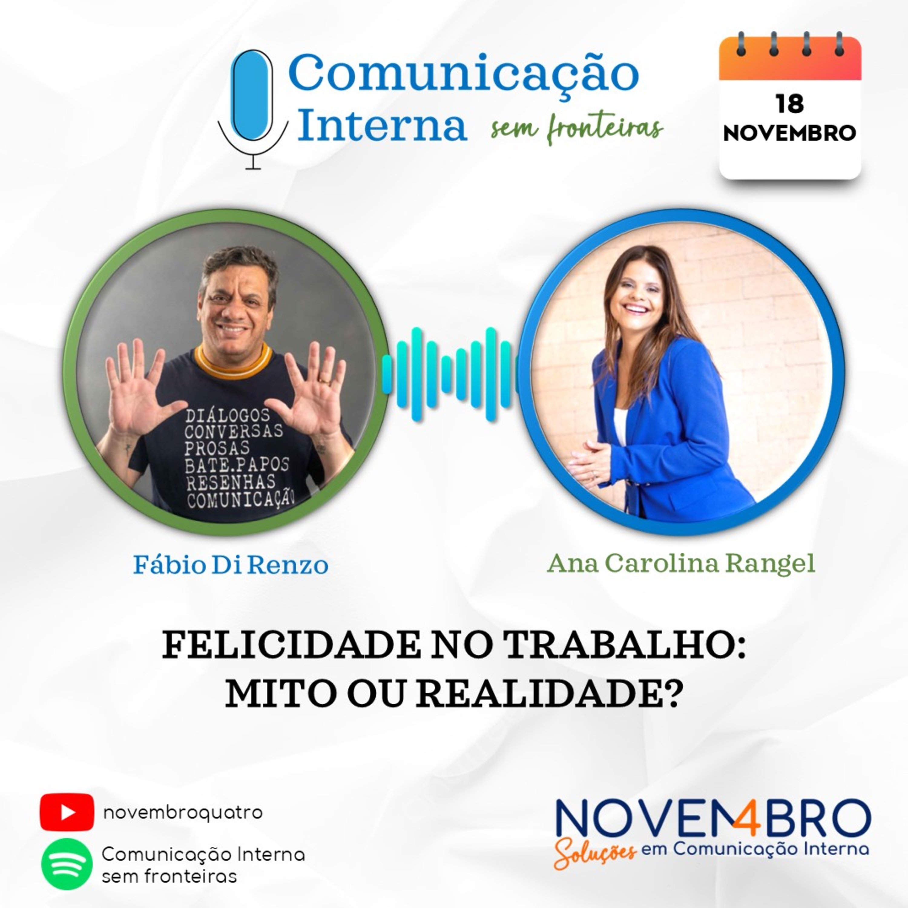 Felicidade no trabalho: mito ou realidade? com Ana Carolina Rangel #21 episode artwork