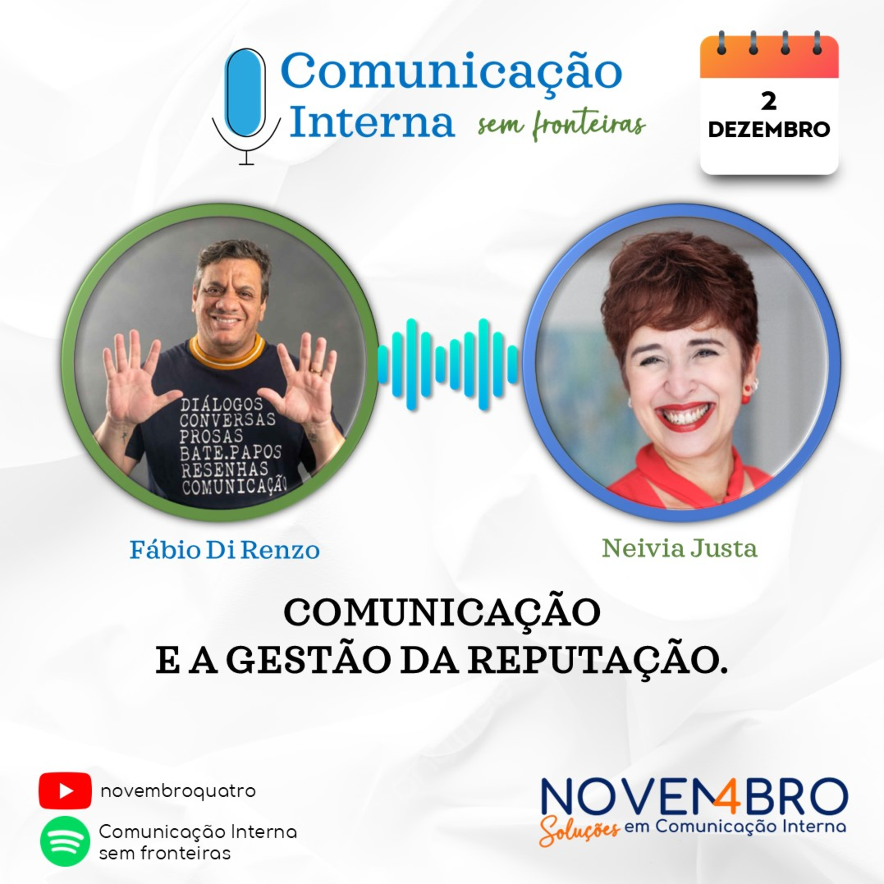 Comunicação e a Gestão da Reputação, com Neivia Justa #23 episode artwork
