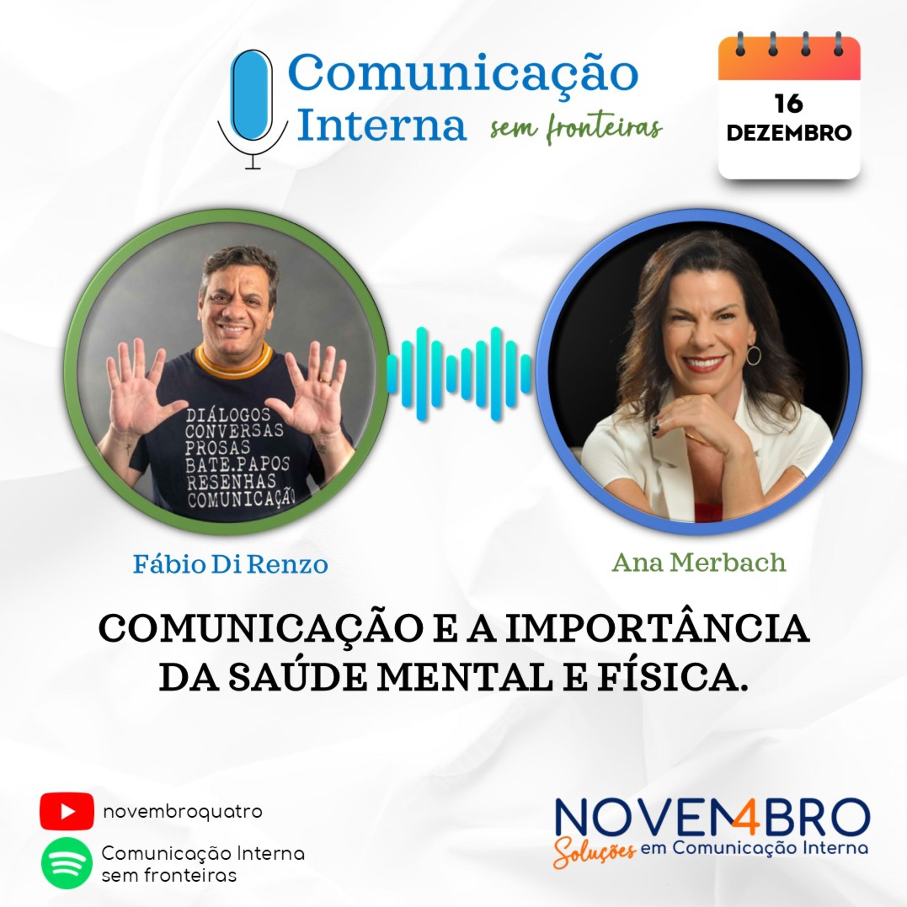 Comunicação e a importância da saúde mental e física, com Ana Merbach #25 episode artwork