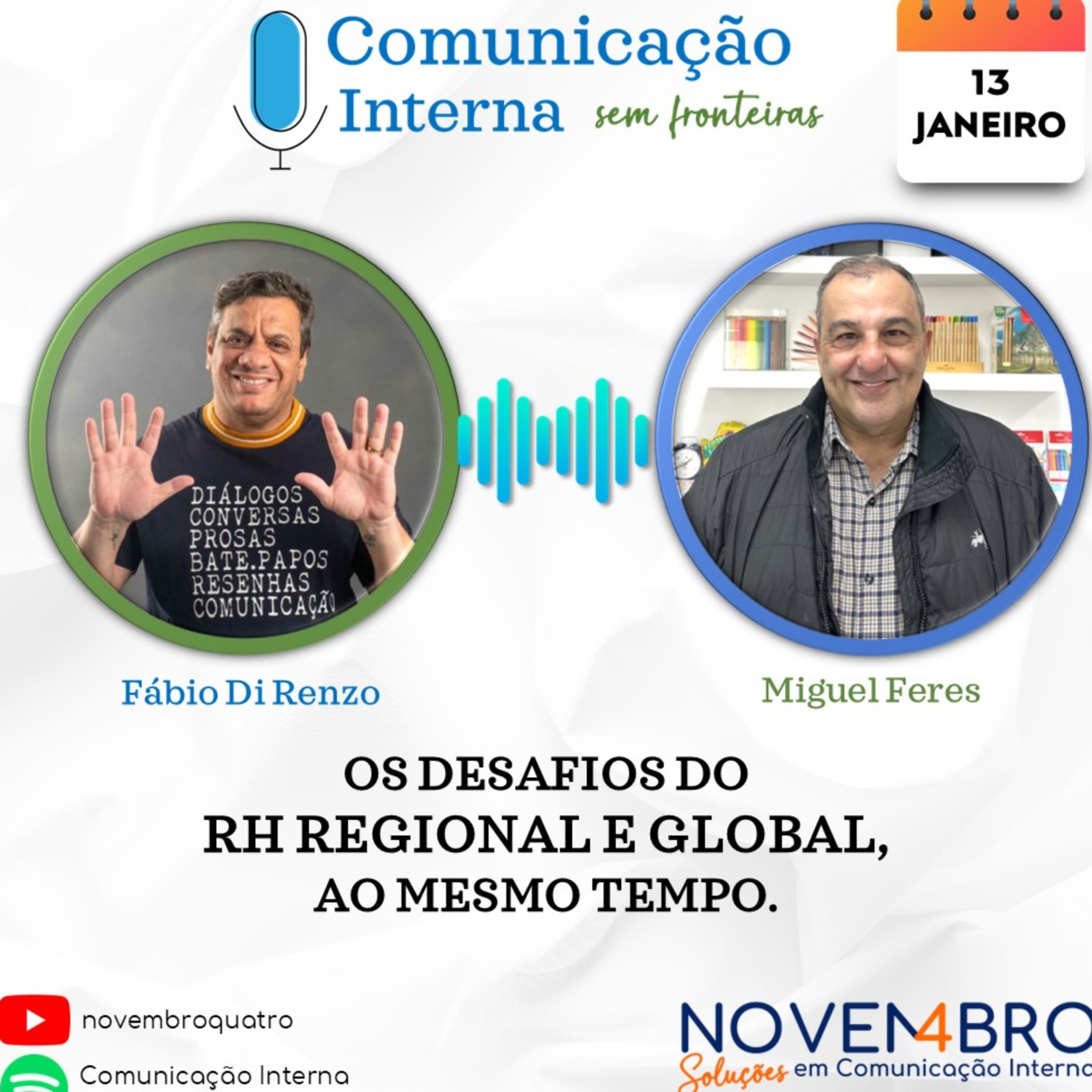 Os desafios do RH regional e global, ao mesmo tempo, com Miguel Feres #27 episode artwork