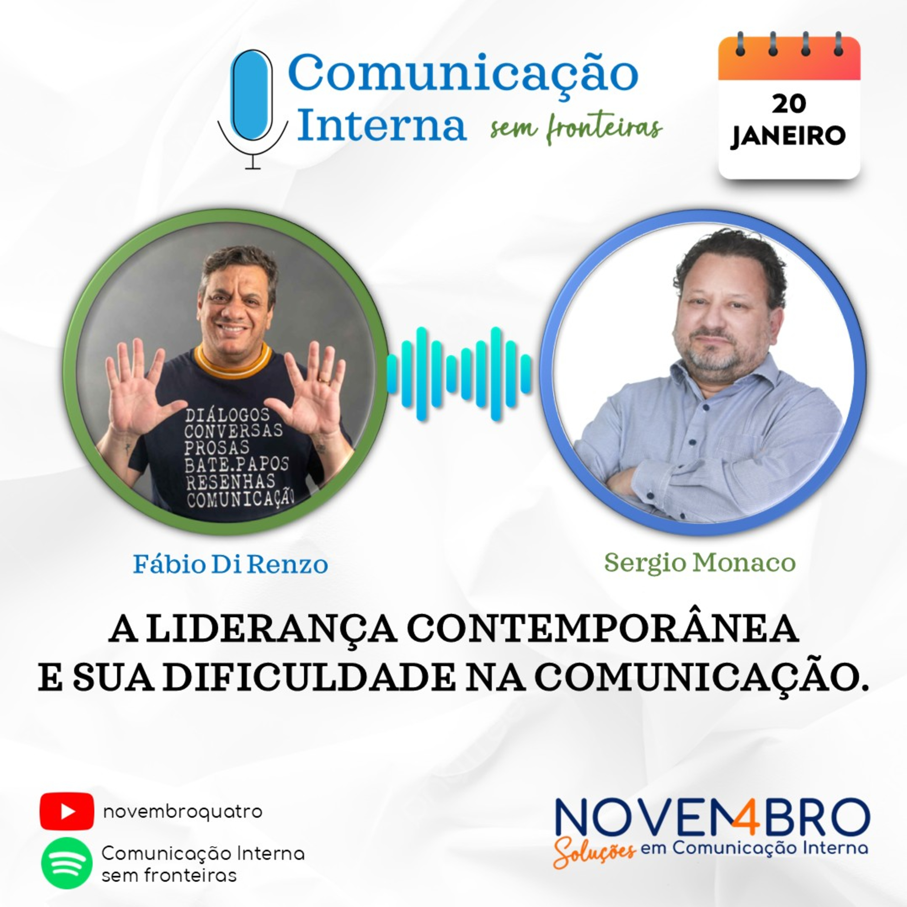 A liderança contemporânea e sua dificuldade na comunicação, com Sergio Monaco #28 episode artwork