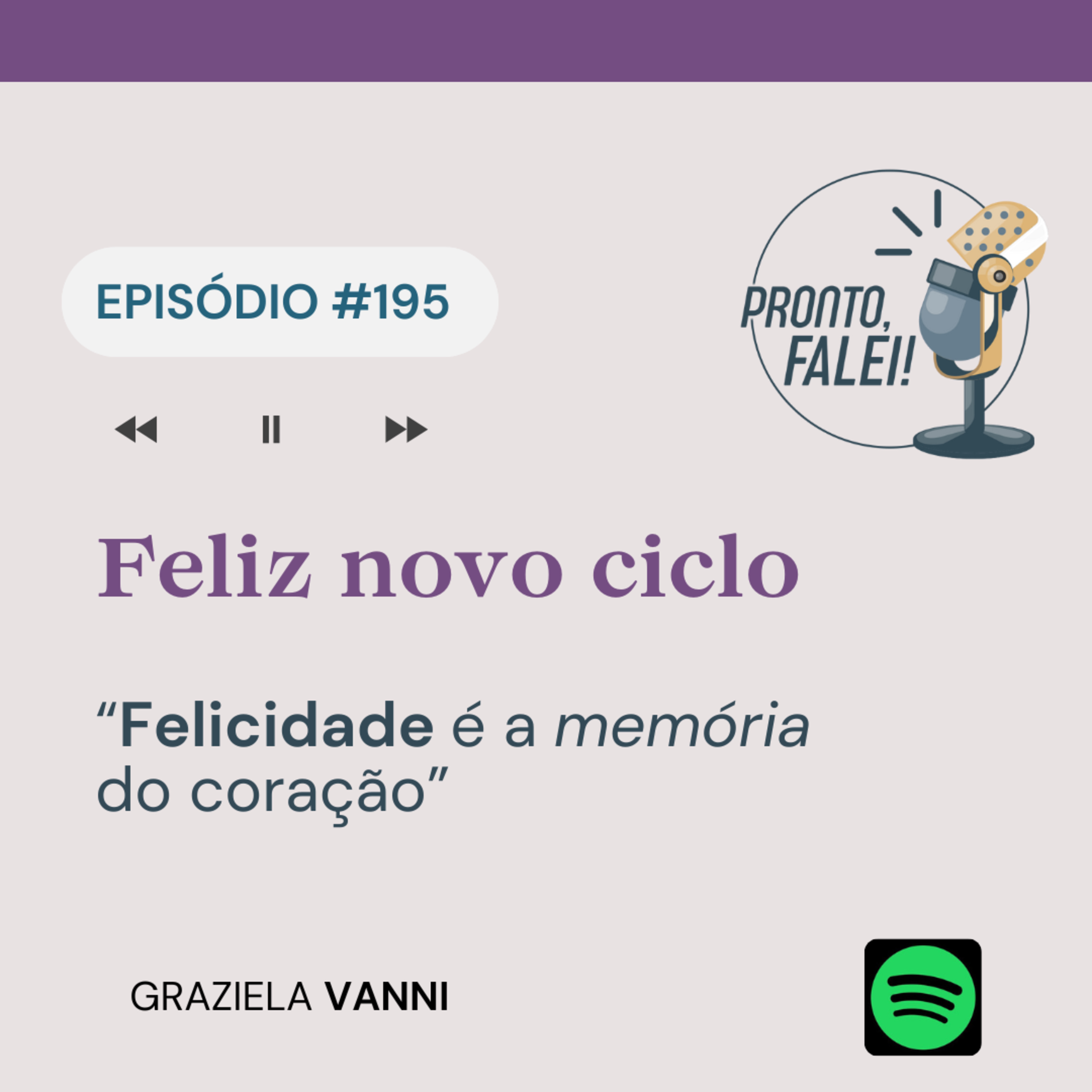 #195 – Feliz novo ciclo  episode artwork