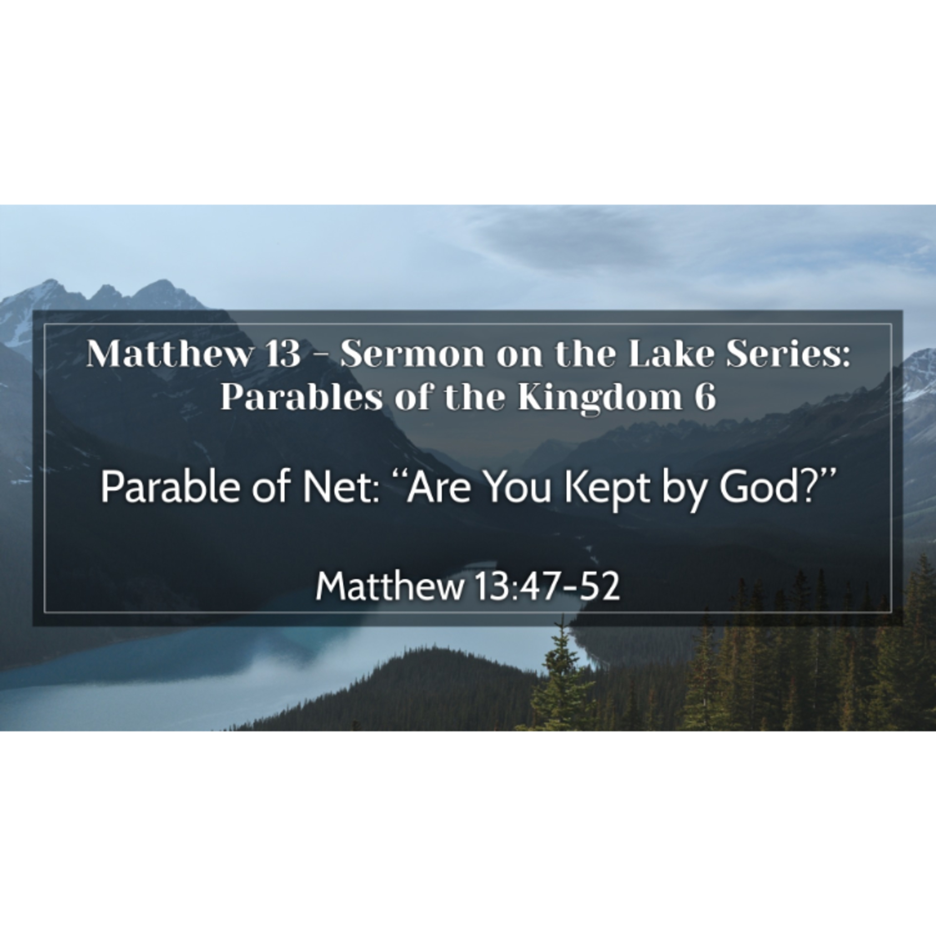 Are You Caught by Christ? episode artwork