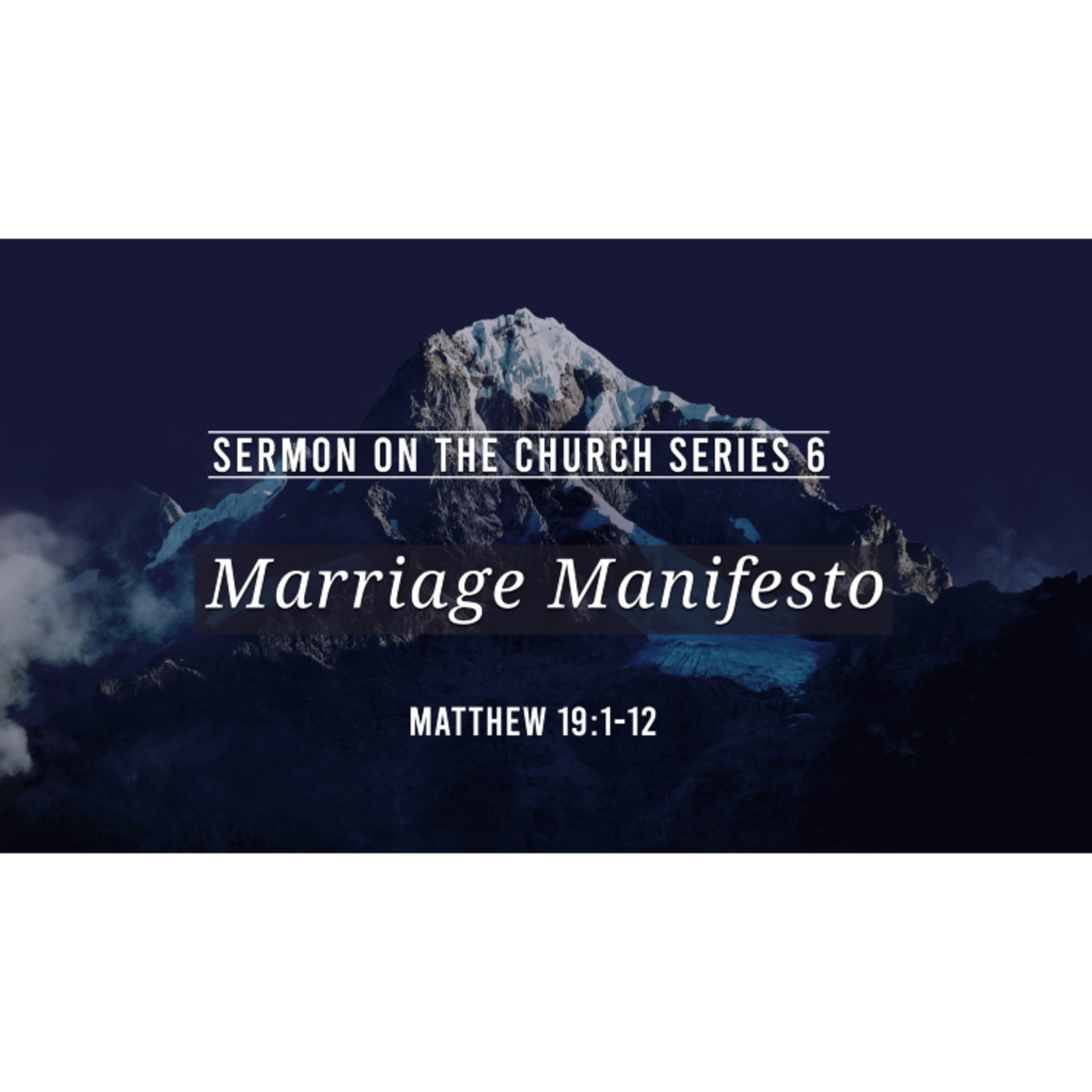 Marriage Manifesto episode artwork