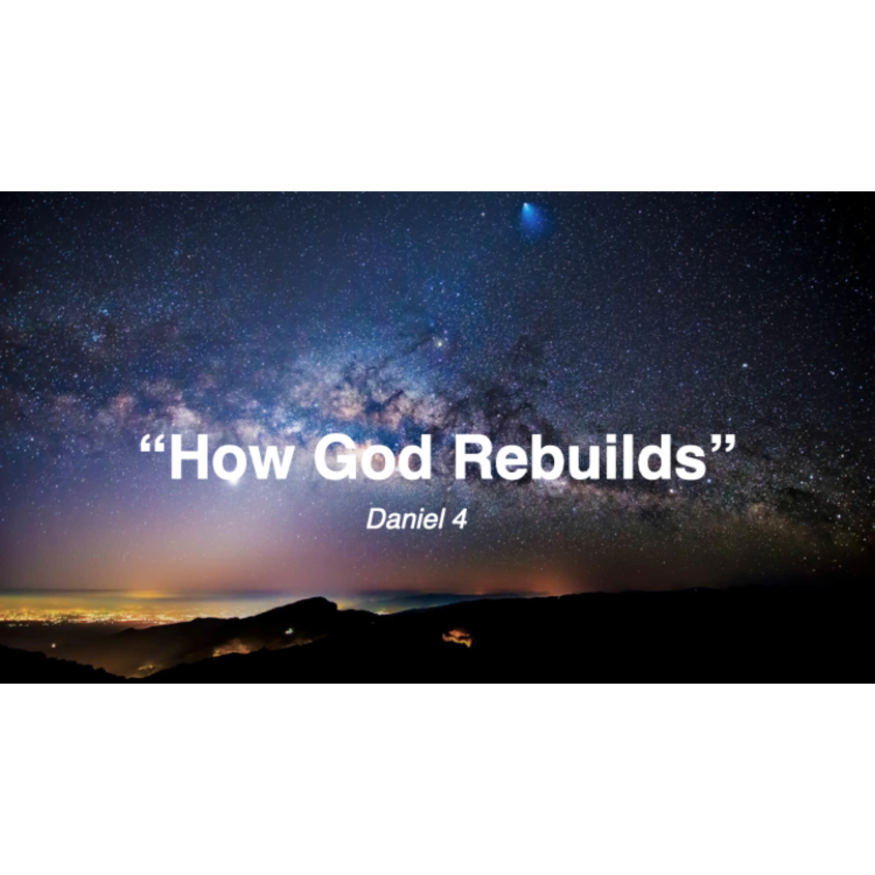 How God Rebuilds, Through Humility episode artwork