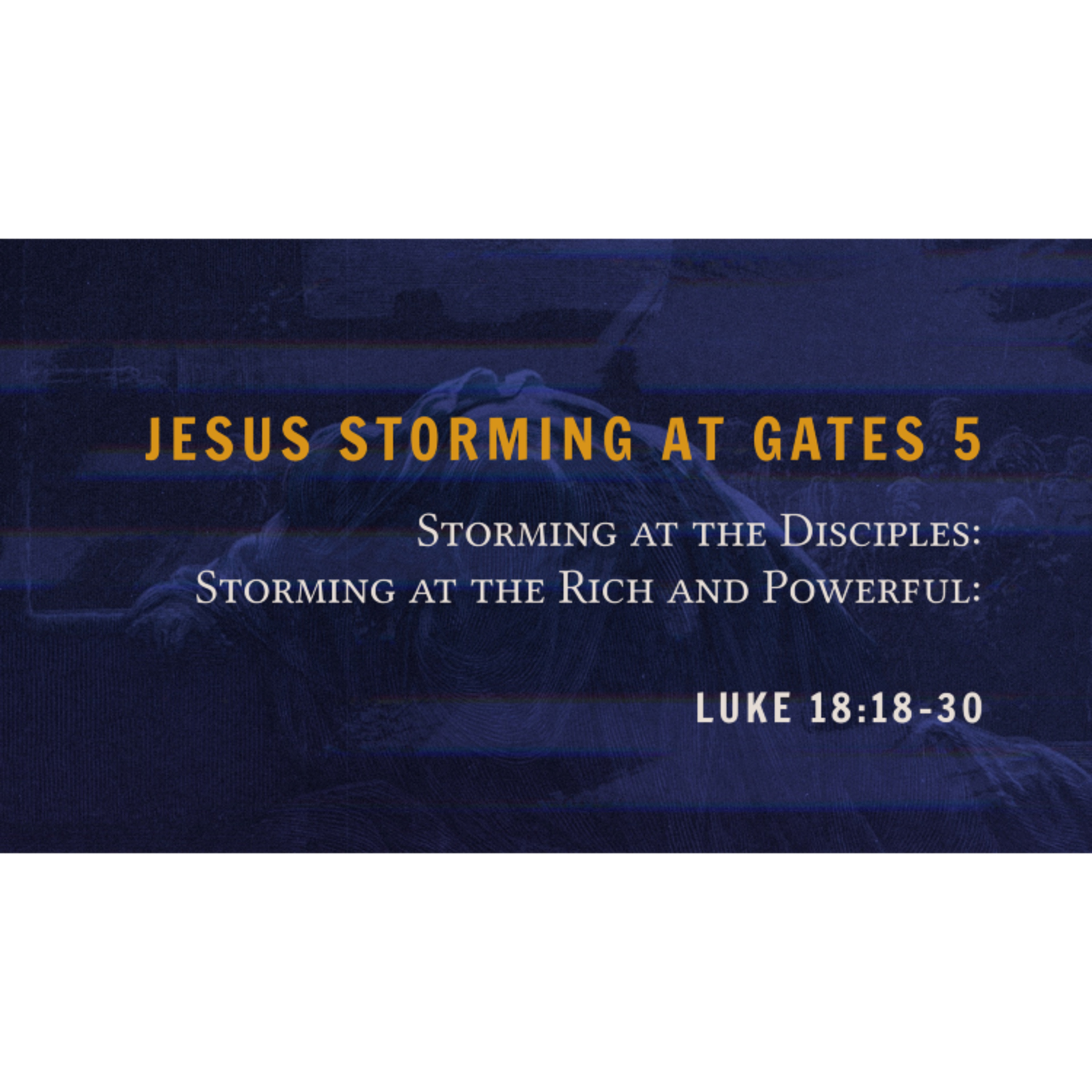Storming at the Rich and Powerful episode artwork