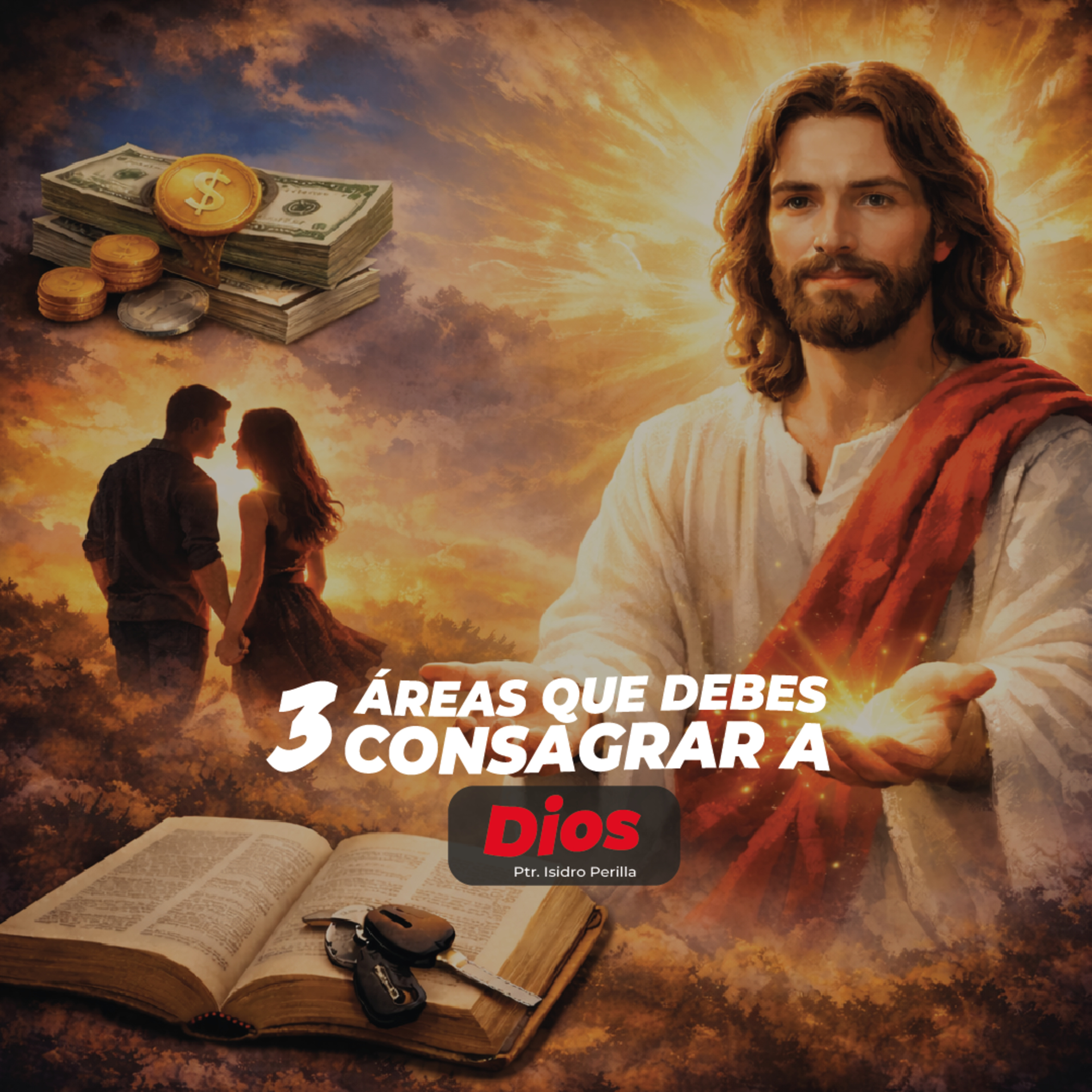 3 ÁREAS QUE DEBEMOS CONSAGRA AL SEÑOR || ISIDRO PERILLA episode artwork