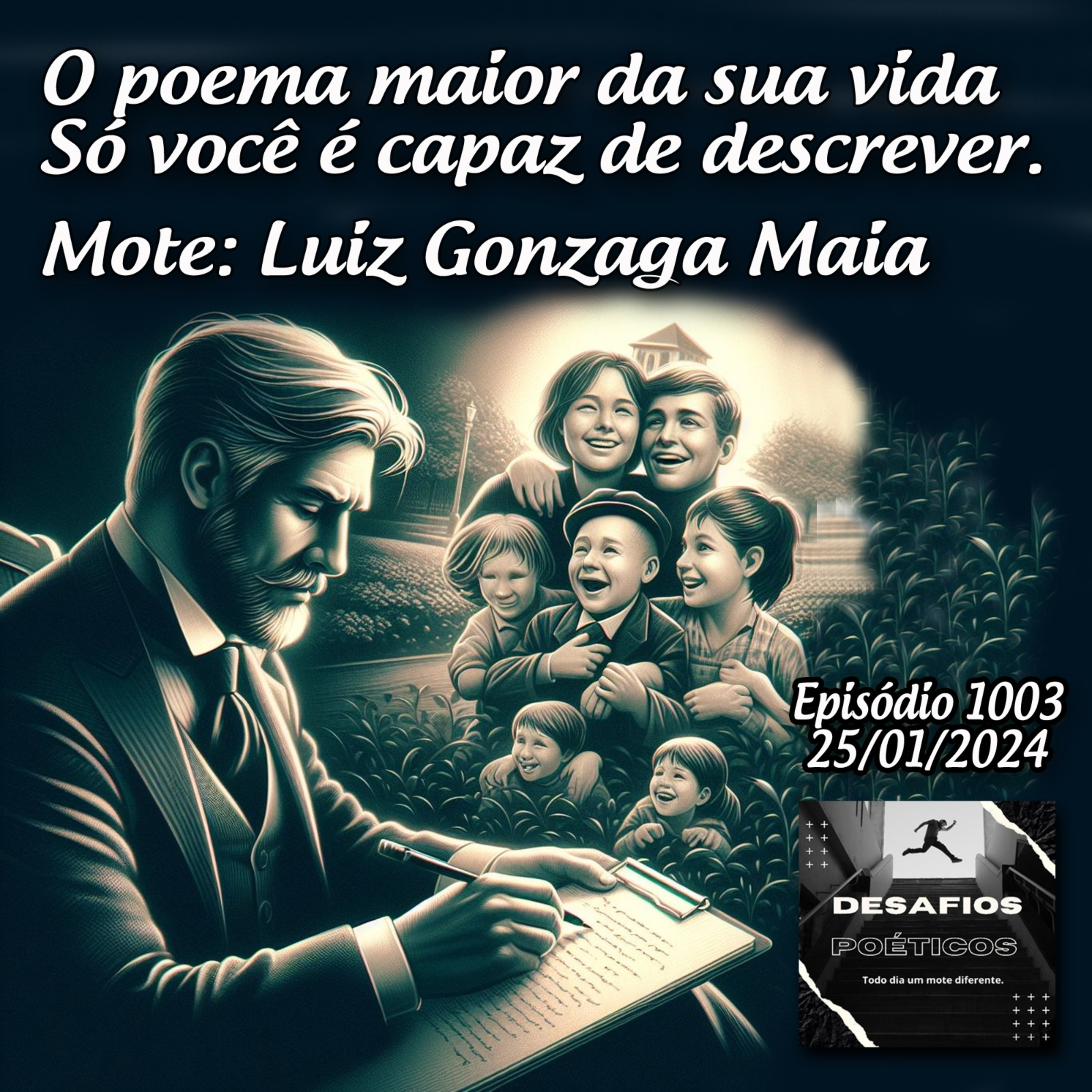 O poema maior de sua vida, só você é capaz de descrever. Mote: Luiz Gonzaga Maia #1003 episode artwork