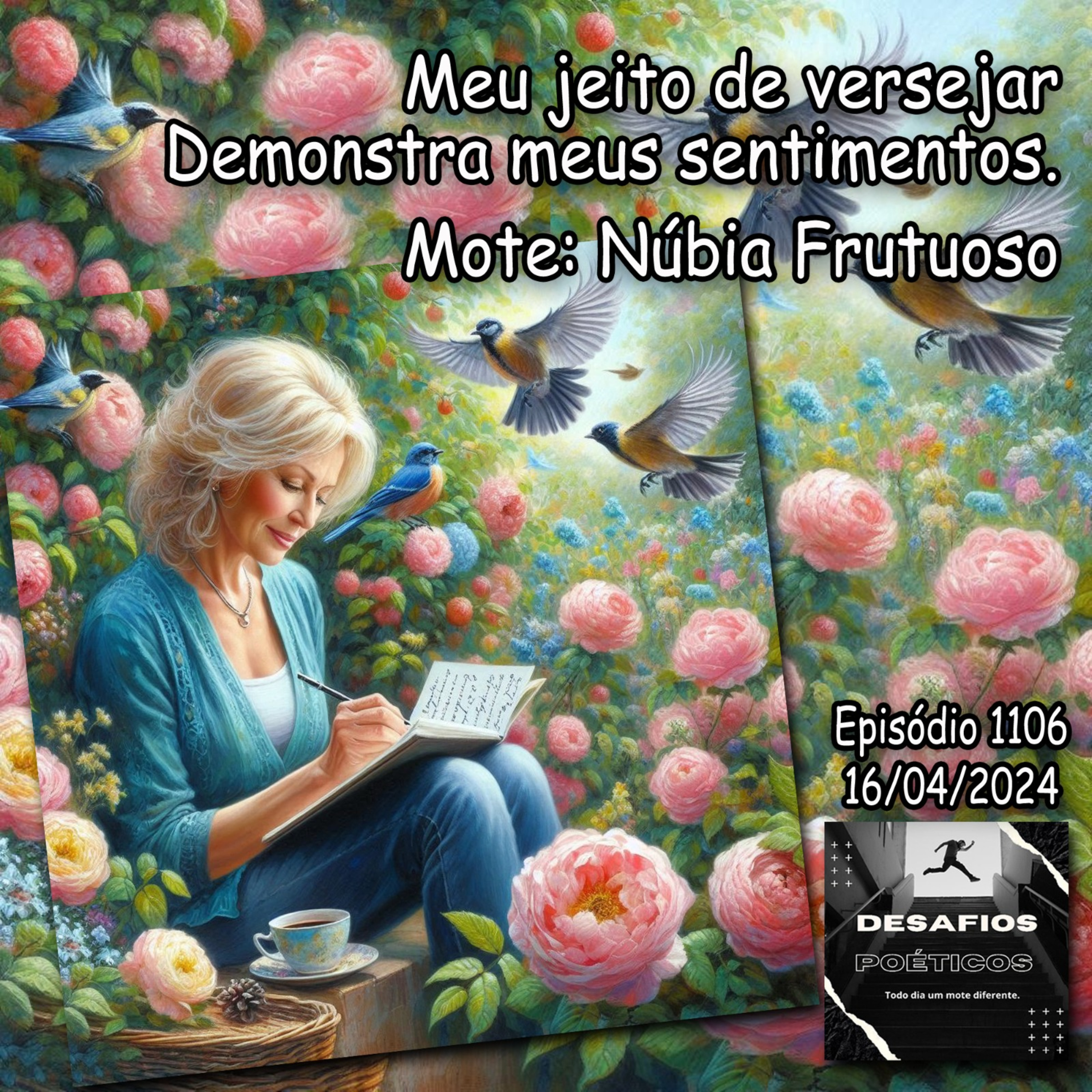 Meu jeito de versejar, demonstra meus sentimentos. Mote: Núbia Frutuoso #1106 episode artwork