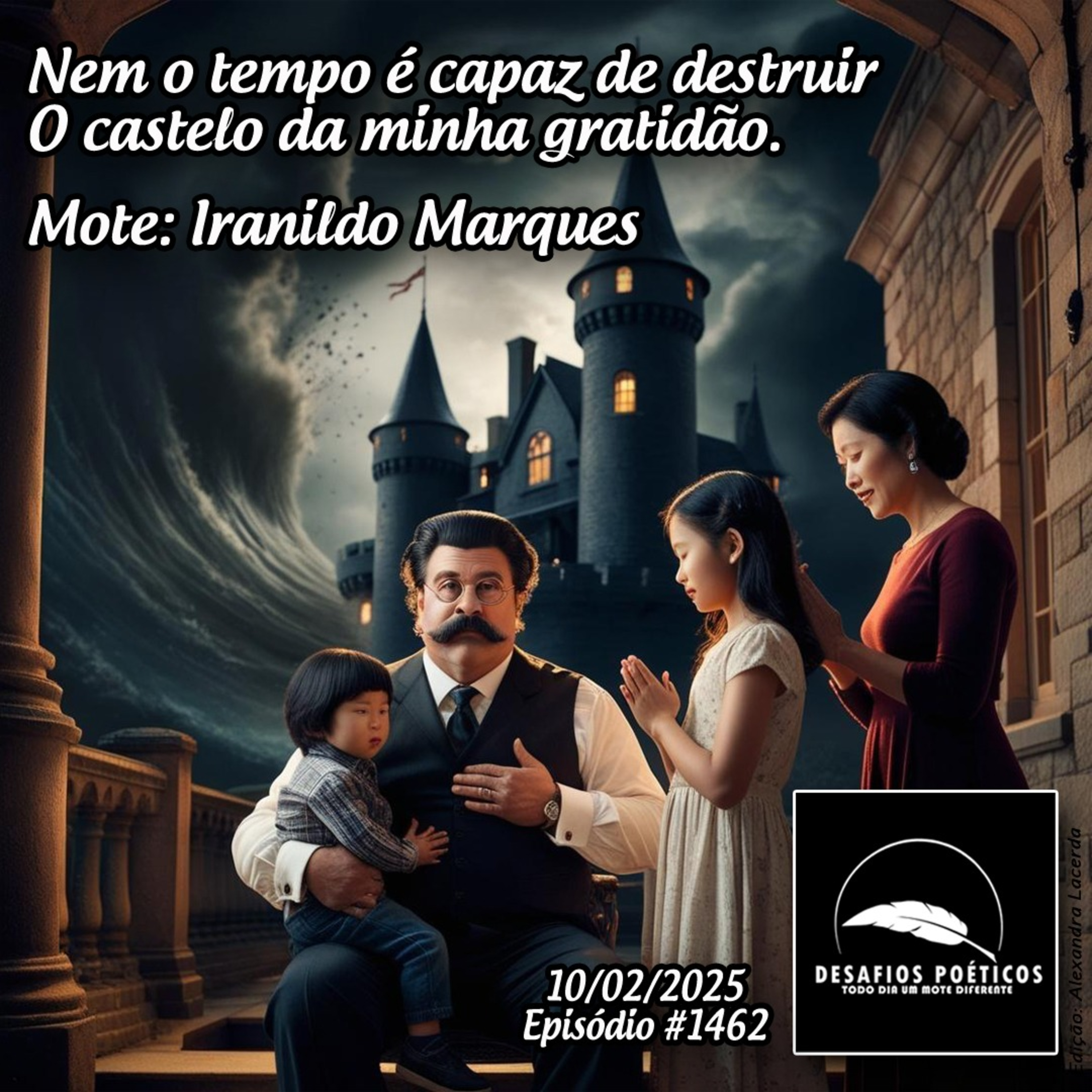 Nem o tempo é capaz de destruir, o castelo da minha gratidão. Mote: Iranildo Marques. #1462 episode artwork