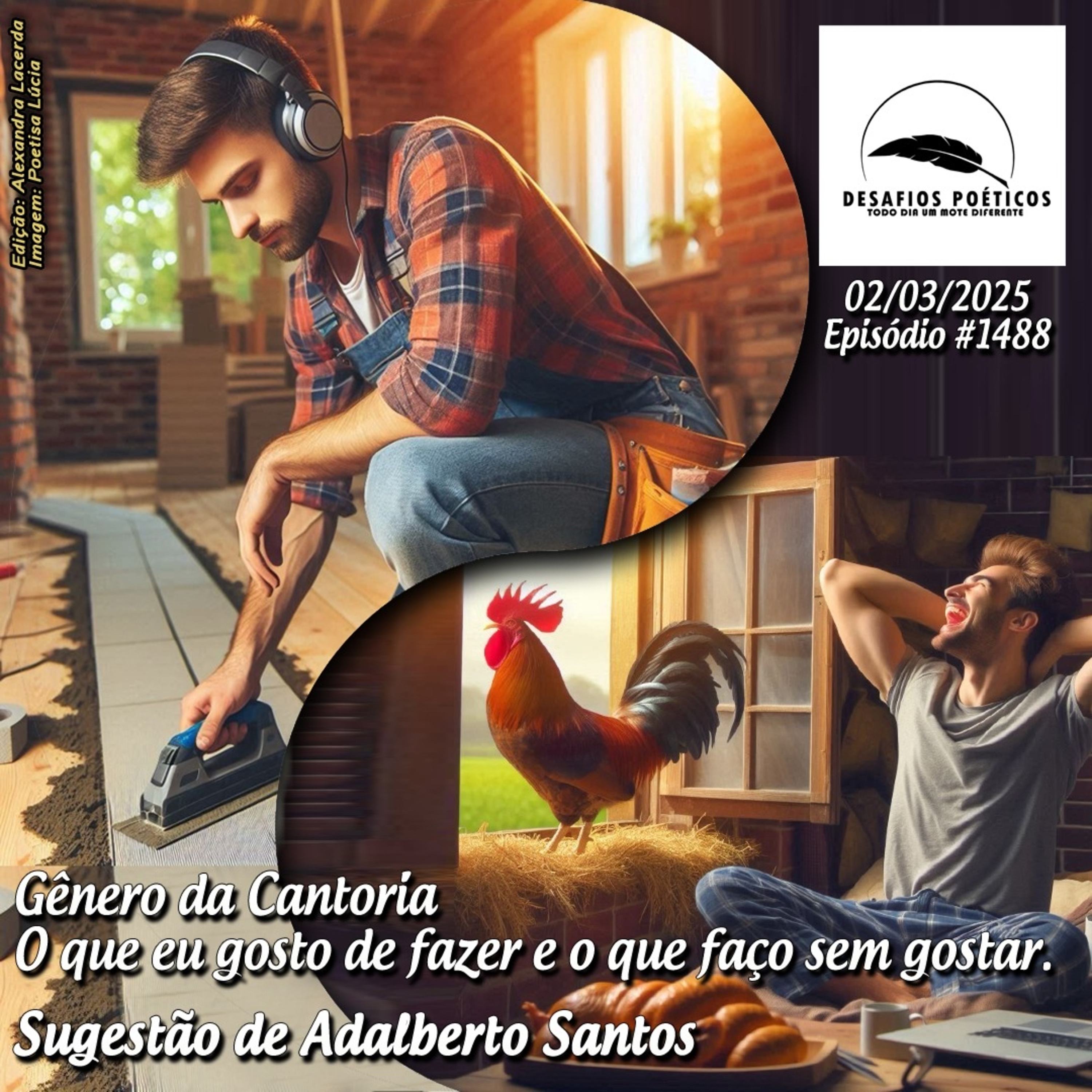 Gênero da cantoria, o que eu gosto de fazer e o que eu faço sem gostar. Sugestão: Adalberto Santos. #1488 episode artwork
