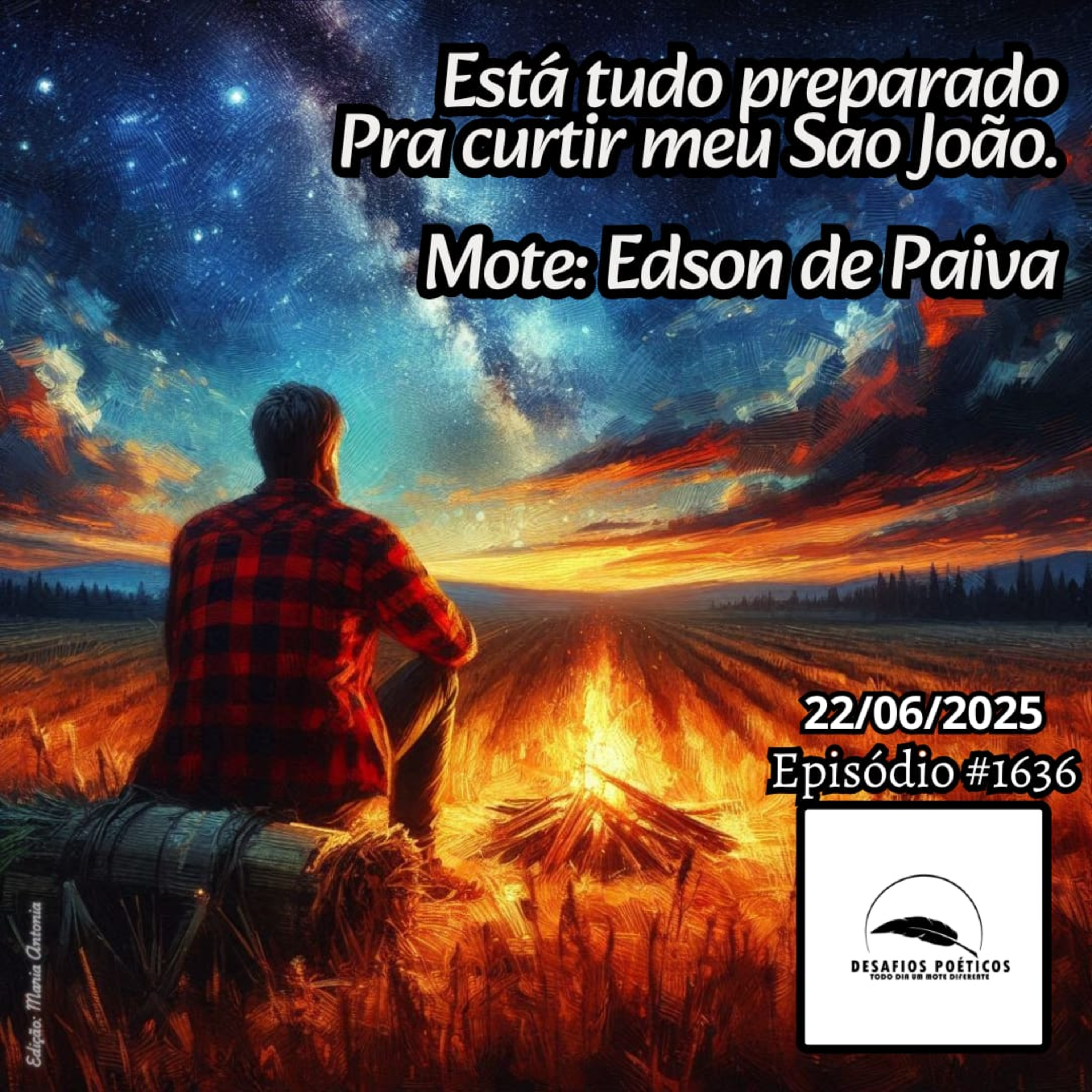 Está tudo preparado, pra curtir meu São João. Mote: Edson de Paiva. #1636