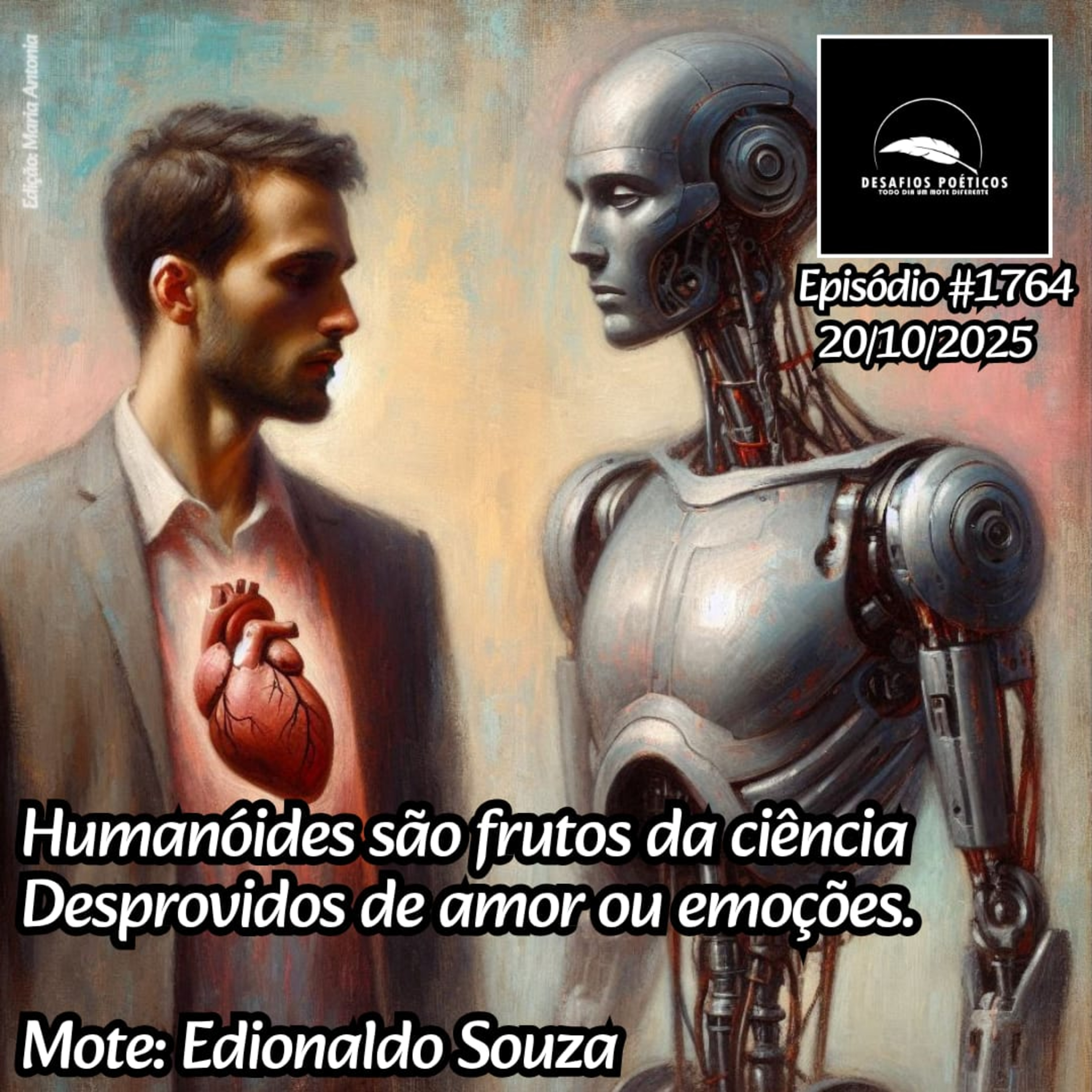 Humanóides são frutos da ciência, desprovidos de amor ou emoções. Mote: Edionaldo Souza. # 1764 episode artwork