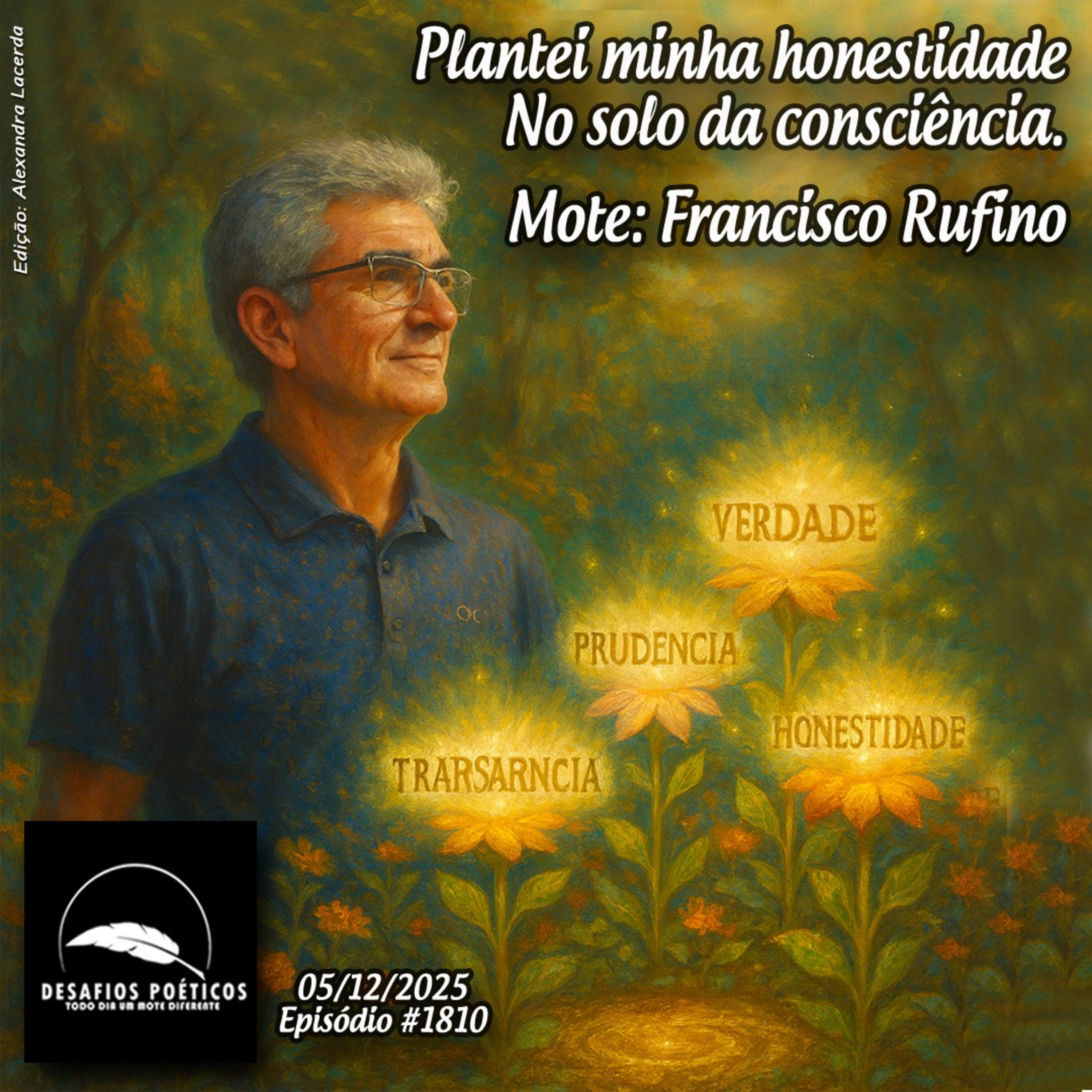 Plantei minha honestidade, no solo da consciência. Mote: Francisco Rufino. #1810 episode artwork