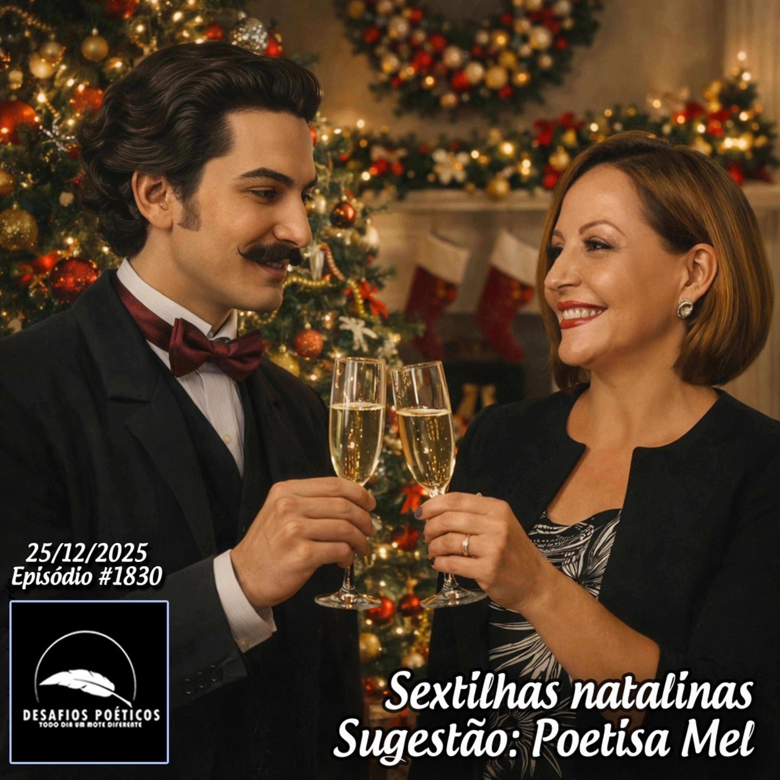 Sextilhas natalinas. Sugestão: Poetisa Mel. #1830 episode artwork