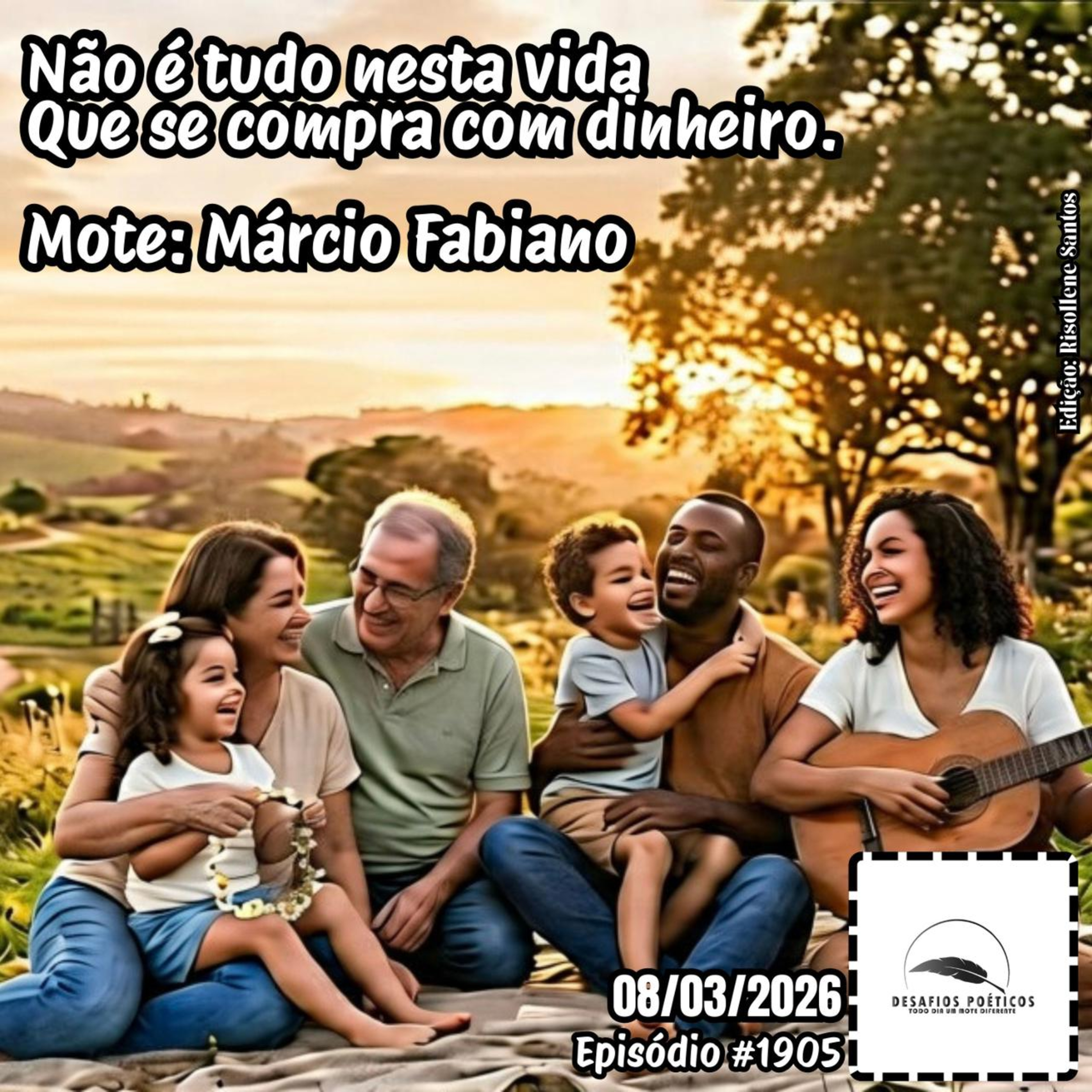 Não é tudo nesta vida, que se compra com dinheiro. Mote: Márcio Fabiano. #1905 episode artwork
