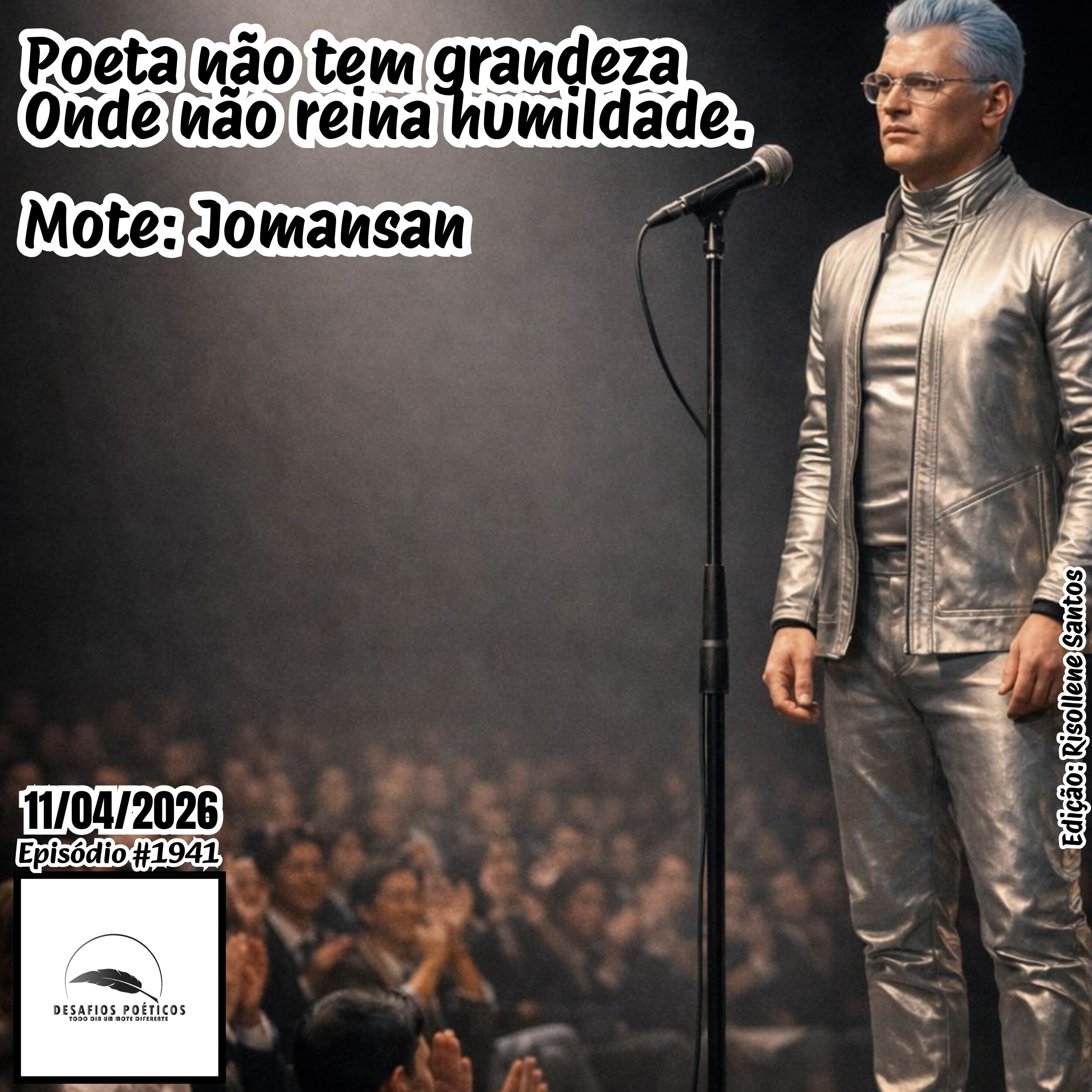 Poeta não tem grandeza, onde não reina humildade. Mote: Jomansan. #1941 episode artwork