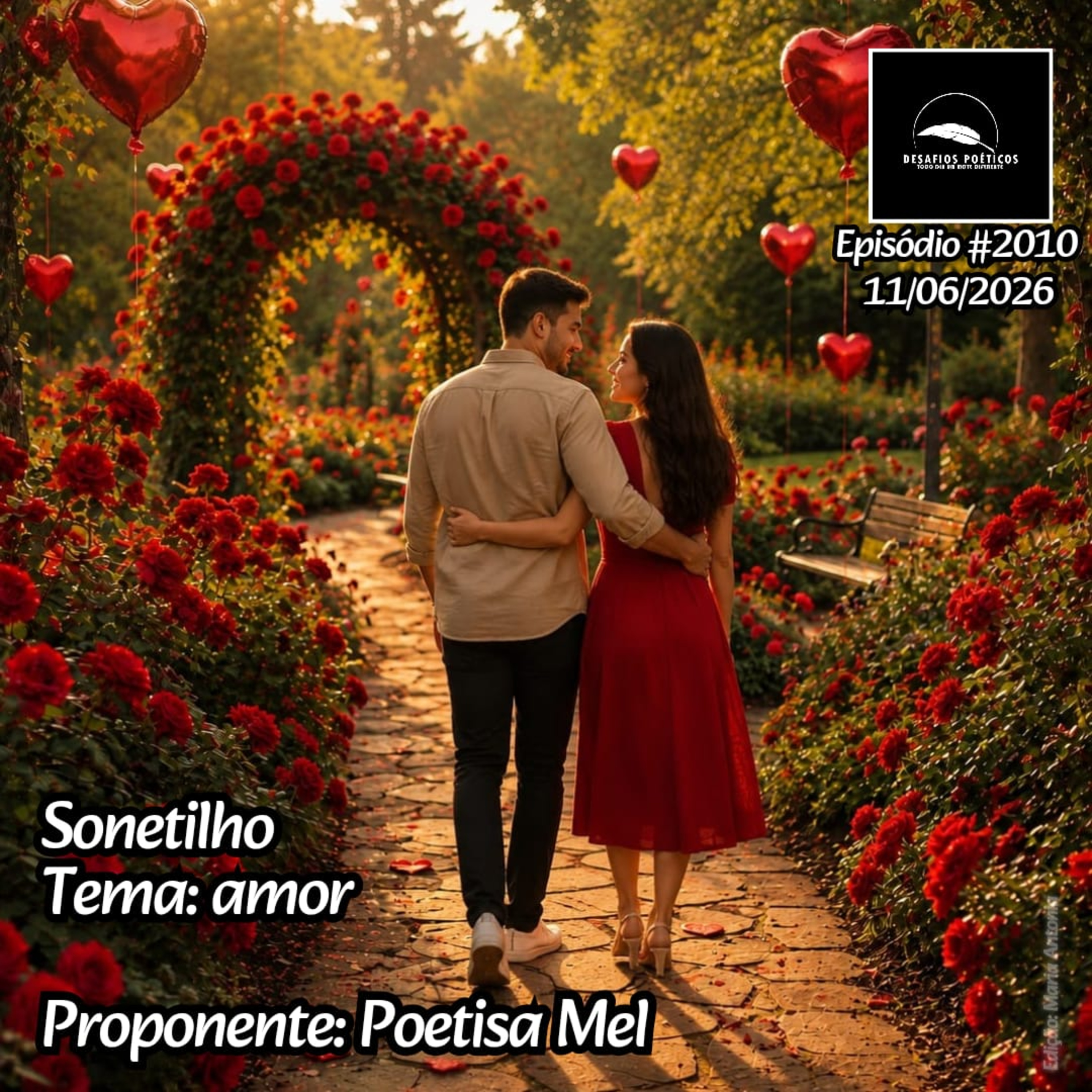 Sonetilhos sobre o Amor. Sugestão: Poetisa Mel #2010 episode artwork
