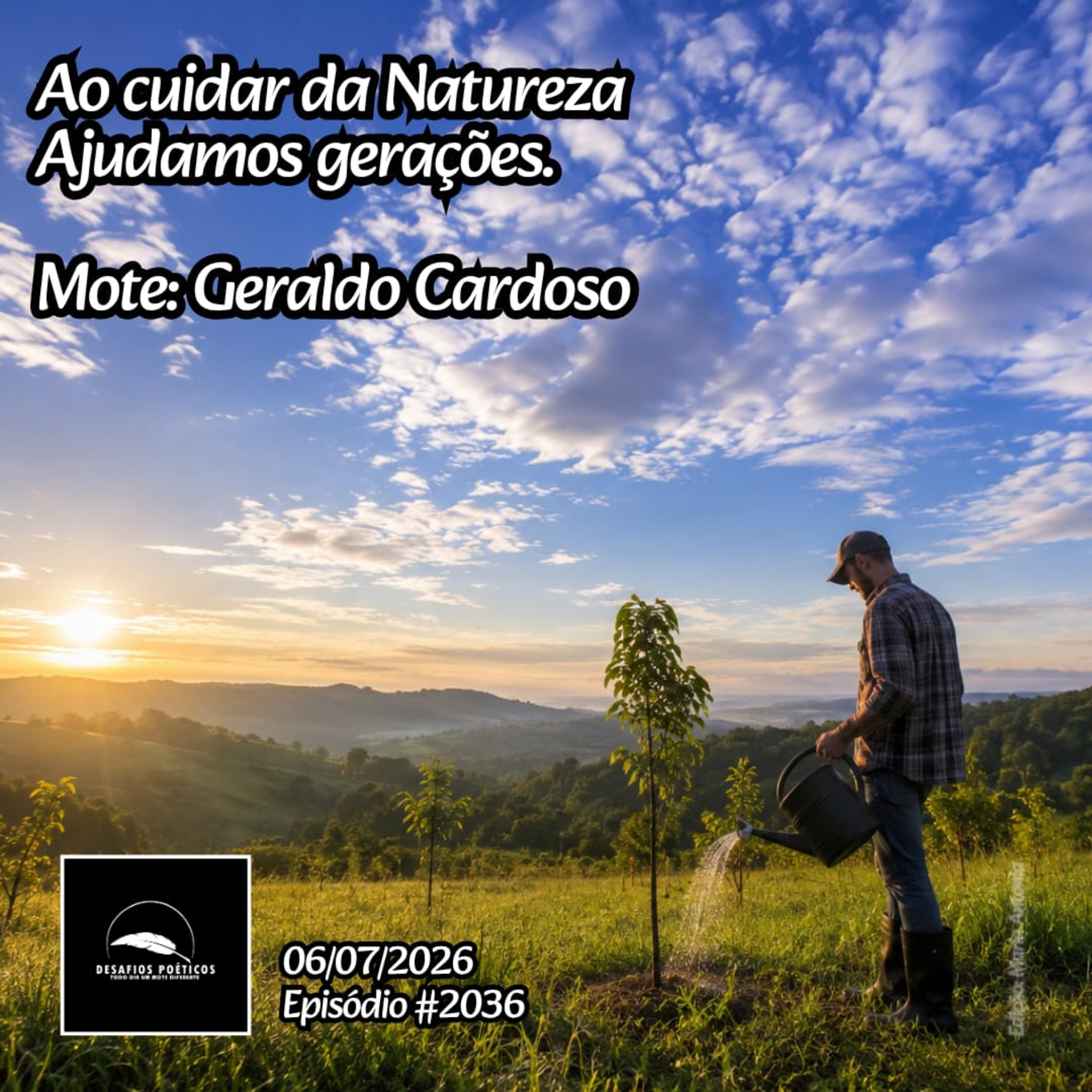 Ao cuidar da Natureza, ajudamos gerações. Mote: Geraldo Cardoso #2036 episode artwork