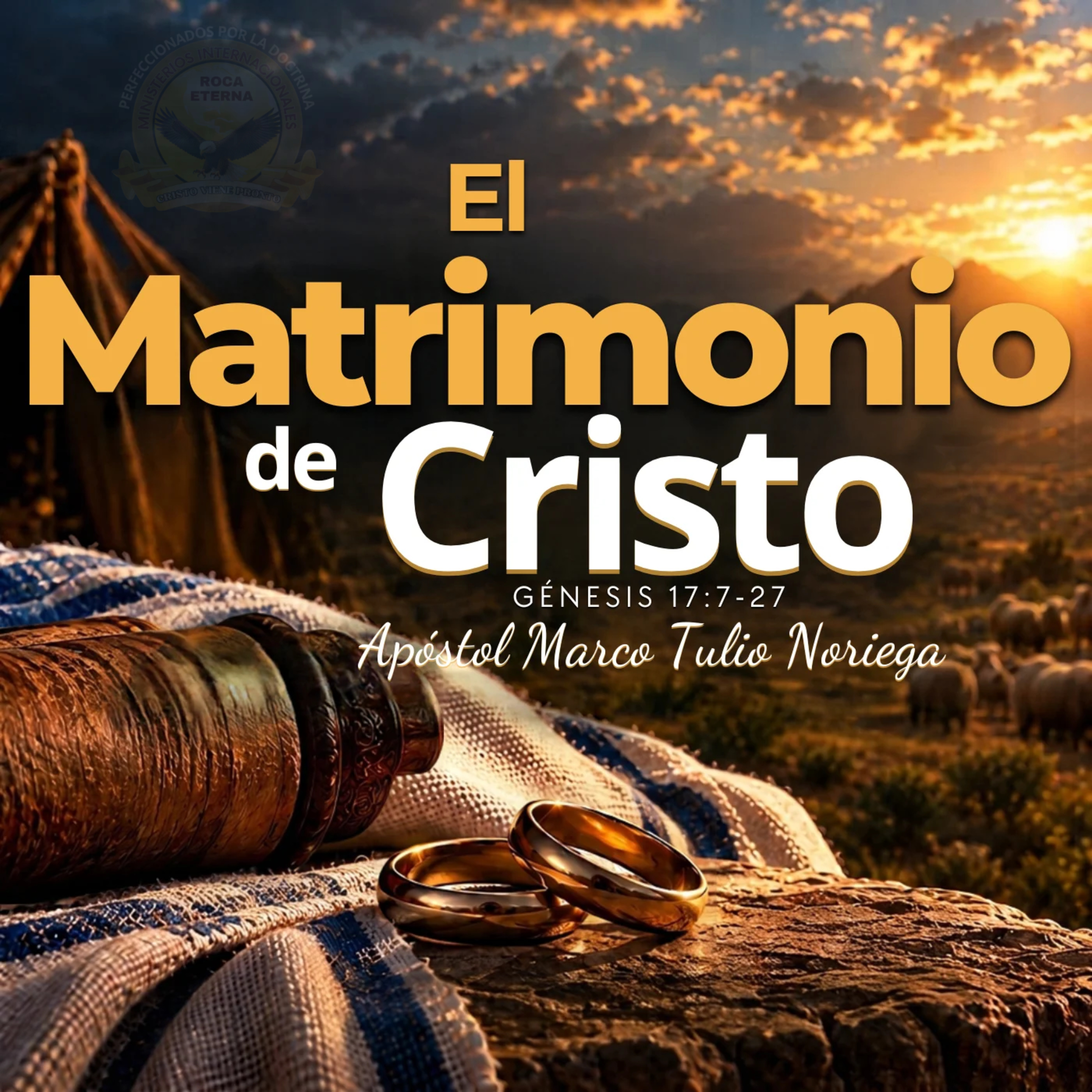 Portada de Apóstol Marco Tulio Noriega - Ministerios Internacionales Roca Eterna