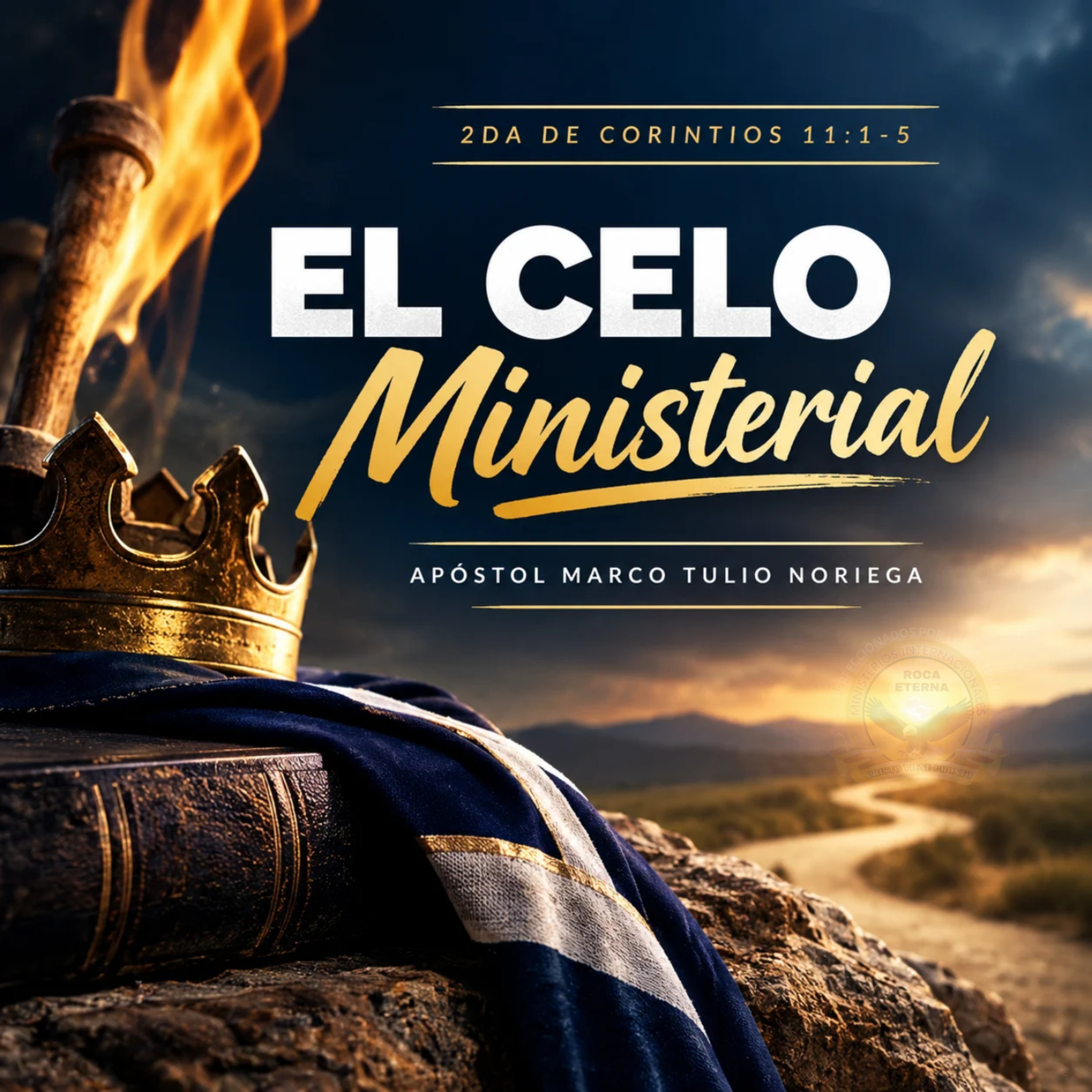 Portada de Apóstol Marco Tulio Noriega - Ministerios Internacionales Roca Eterna