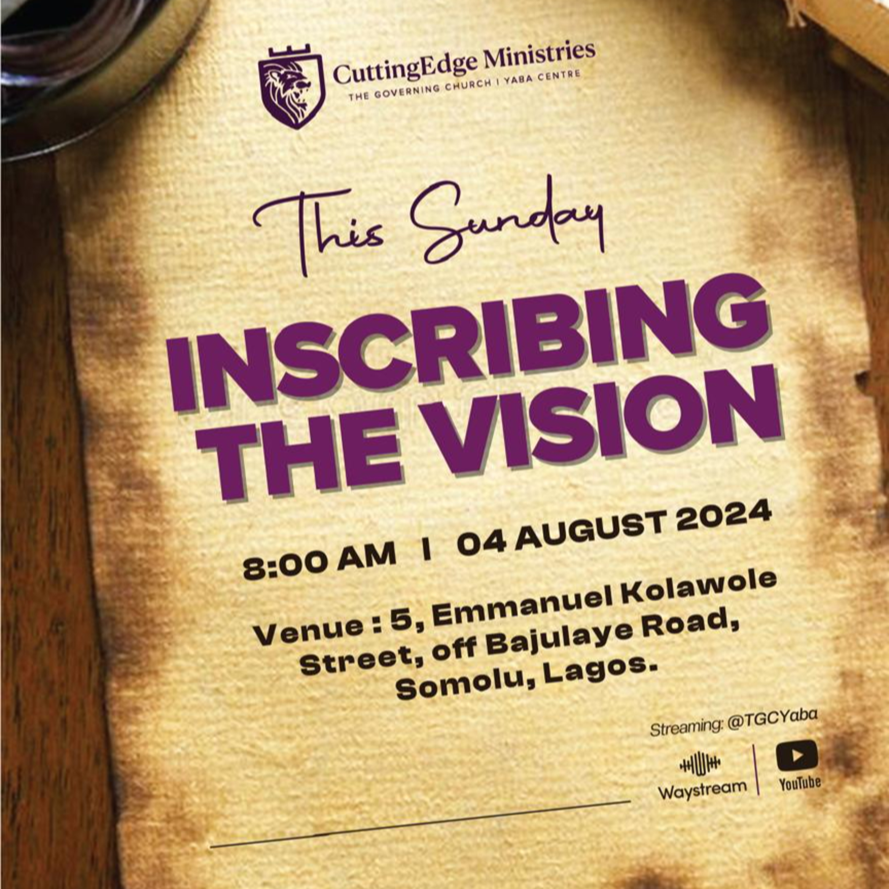 Inscribing the Vision episode artwork