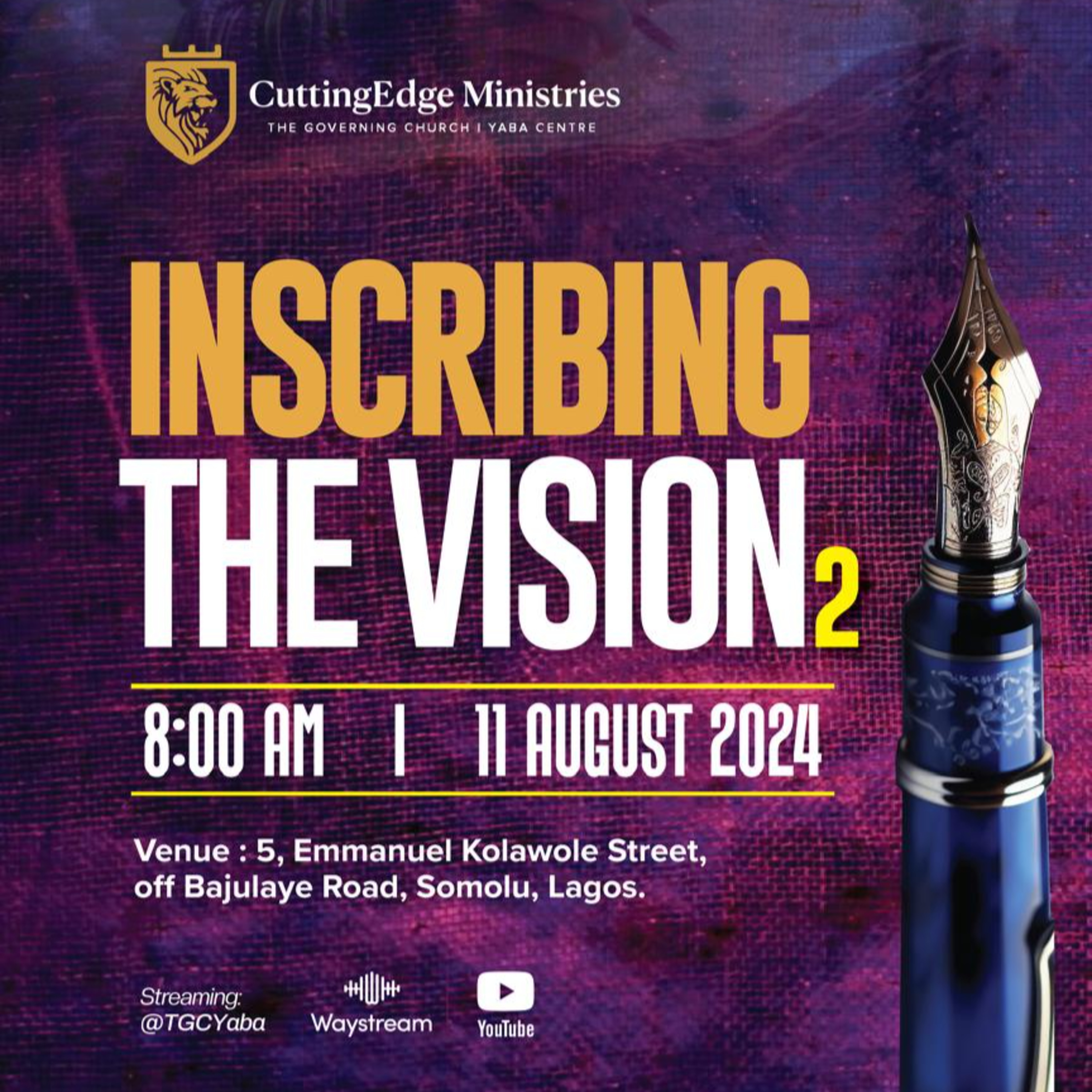 Inscribing the Vision (Part 2) episode artwork