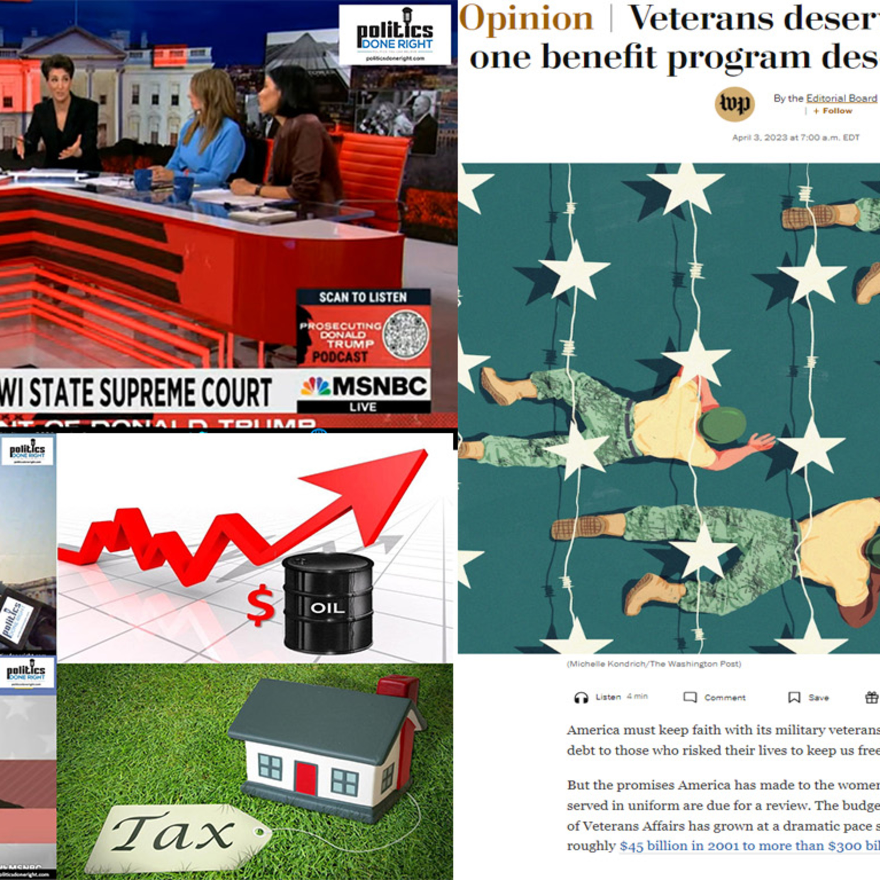 Liberal WaPo wants to throw veterans under the bus. Big win for Democracy in Wisconsin & more episode artwork