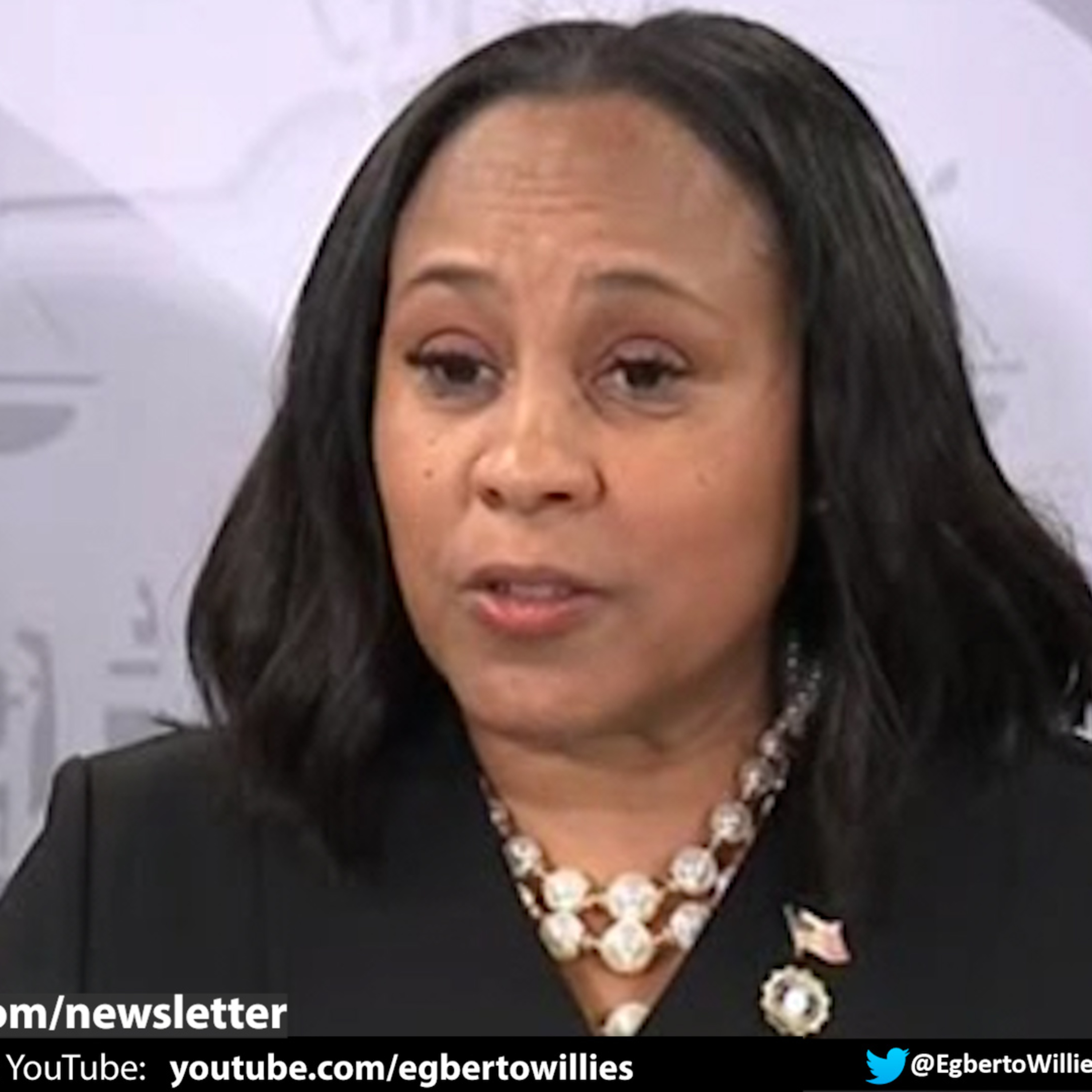 Georgia Fulton County District Attorney Fani Willis Press Conference on Trump Election Indictment. episode artwork