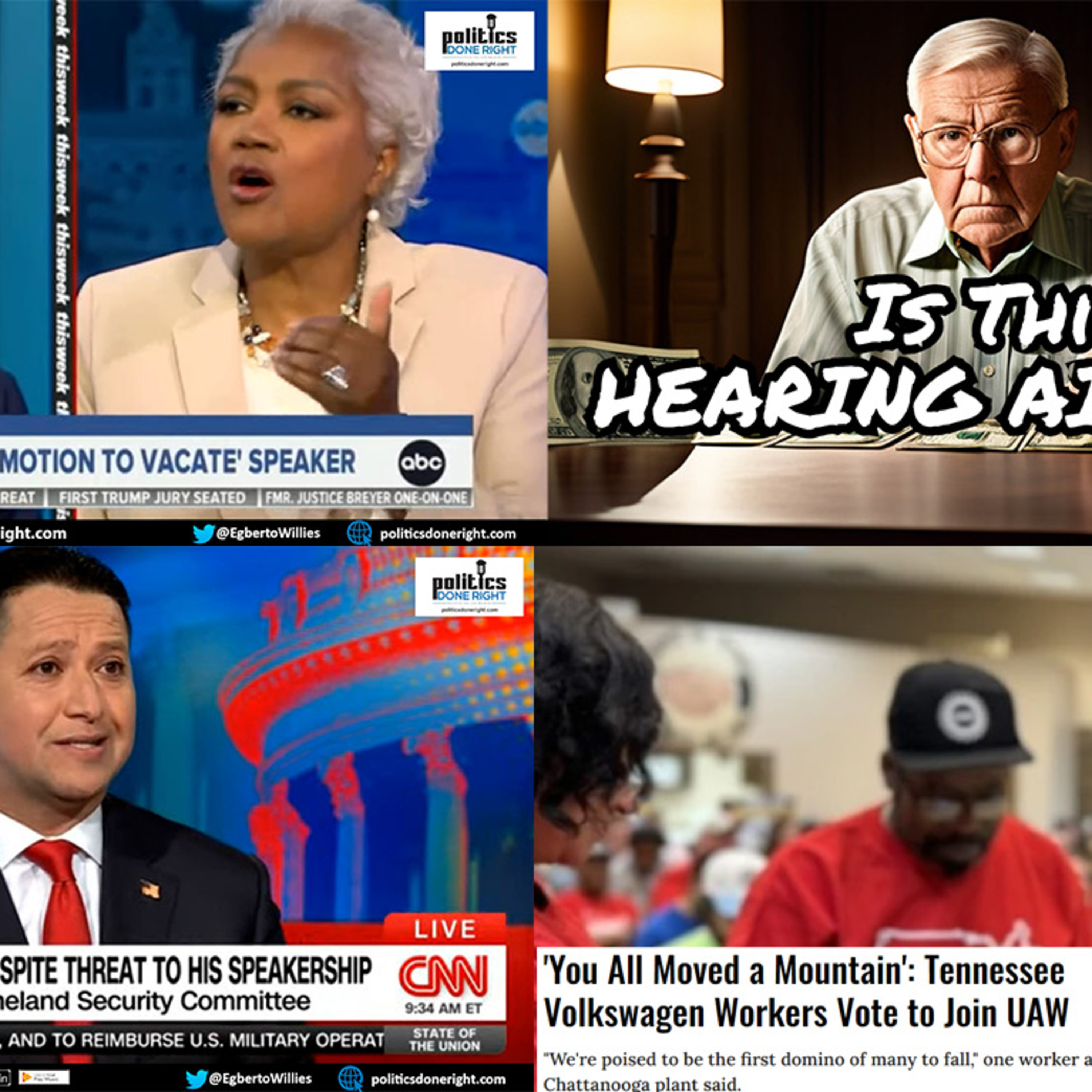Rep. Tony Gonzales slams MAGA. Hearing Aid scam? Congressional Progressive Caucus' agenda. episode artwork