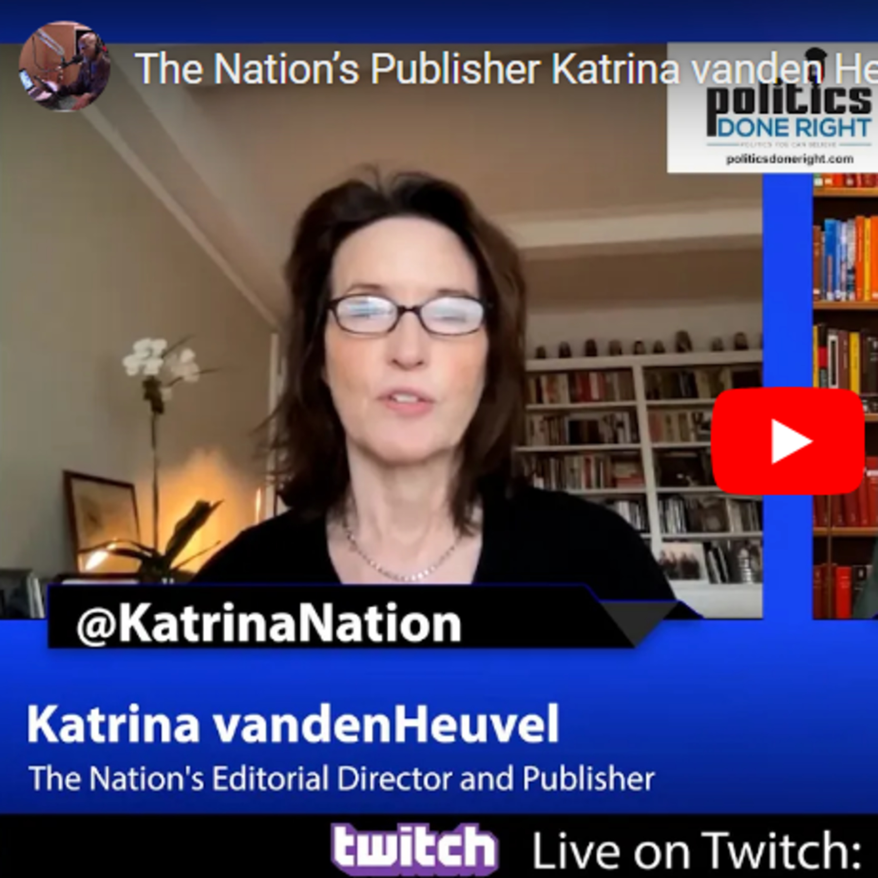 The Nation’s Publisher Katrina vanden Heuvel discusses Ukraine & more about our political state