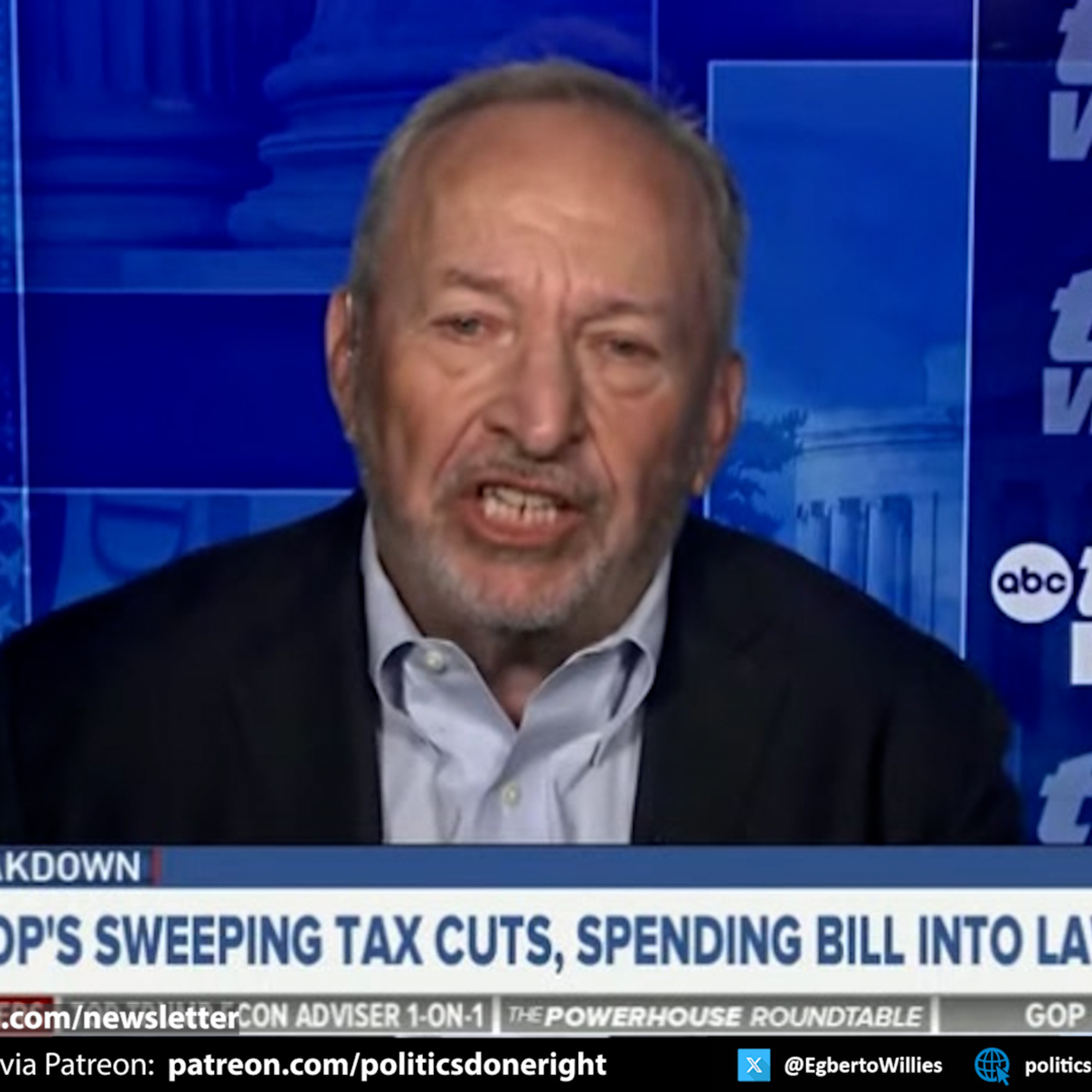 Economist Larry Summers- Big Beautiful Bill will kill over 100,000 people.