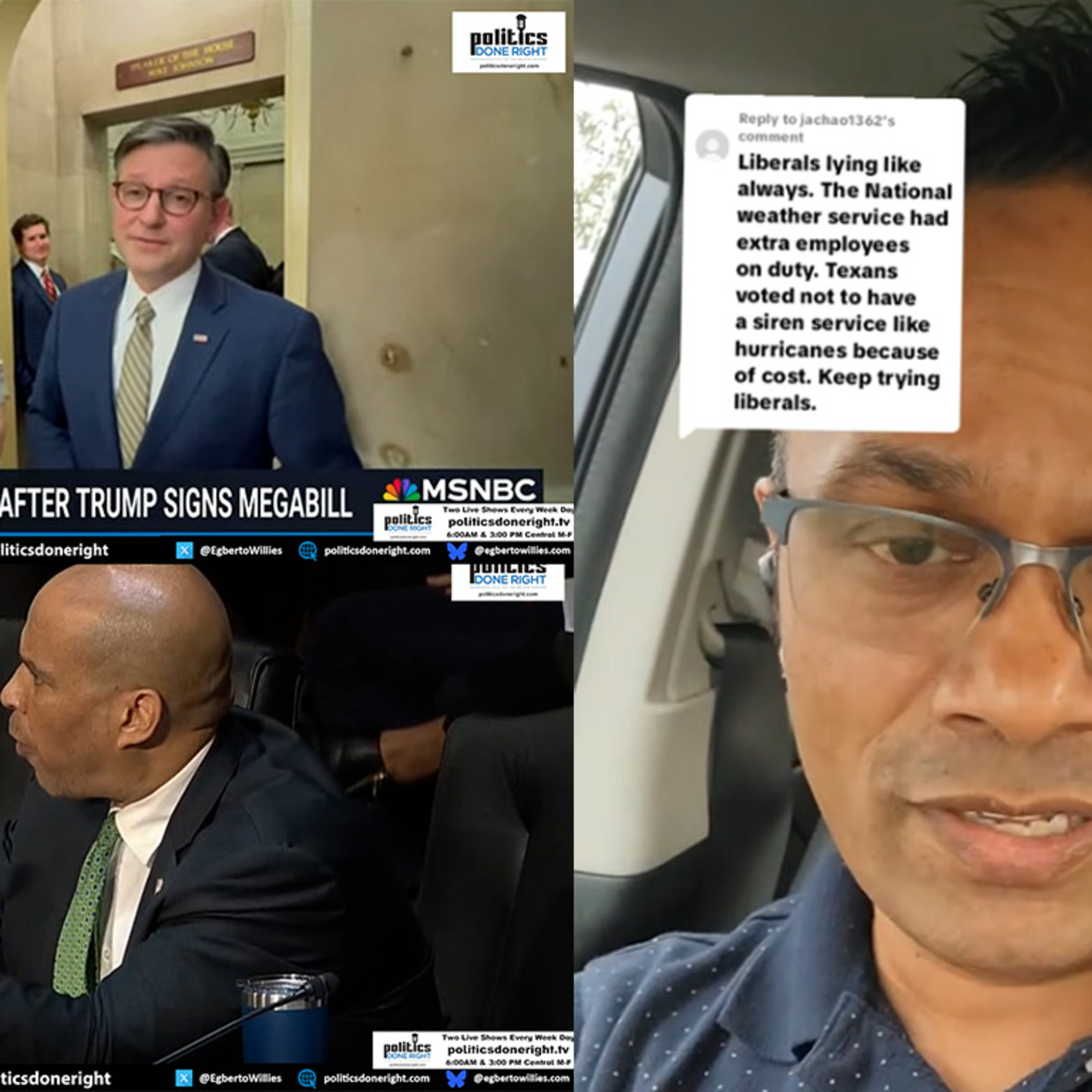 TikTok harsh message to GOP voters. Dem Senators walk out. Johnson says GOP will gain seats. NOT!