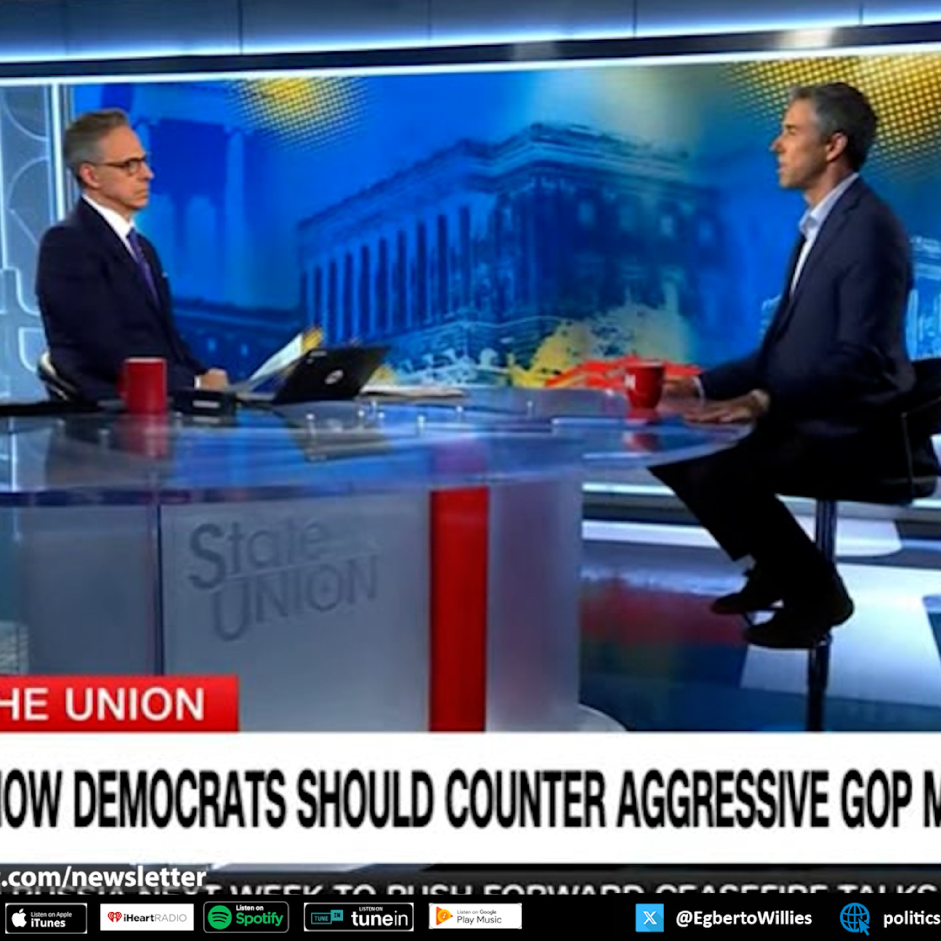 Beto O'Rourke on CNN's State of the Union discusses how to fight Texas redistricting.