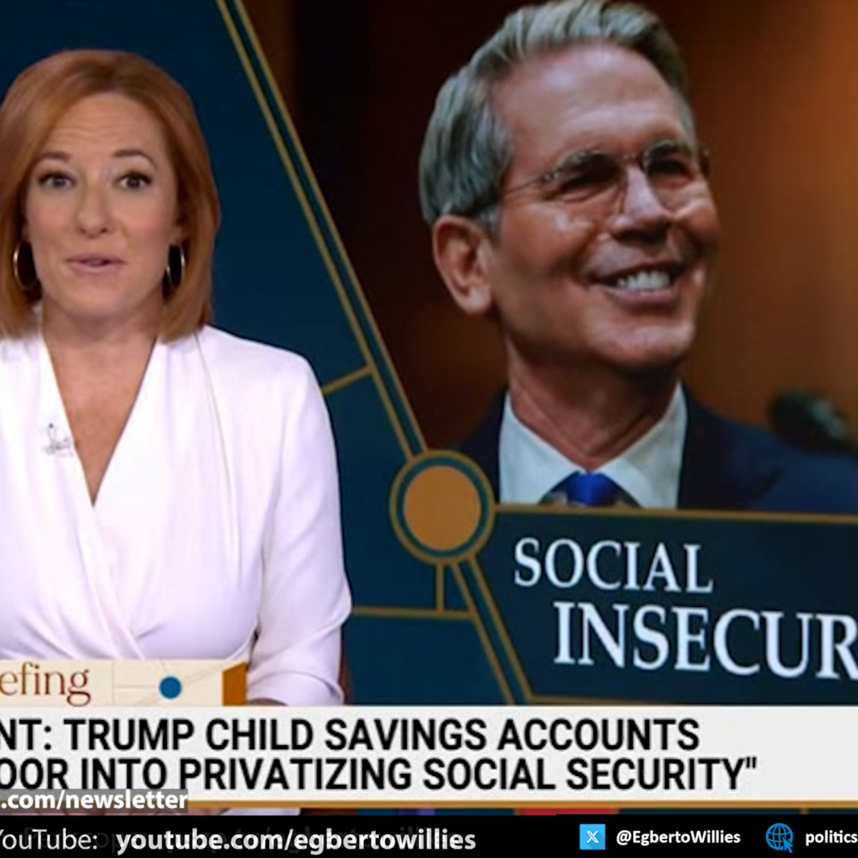 Treasury secretary admits Trump tax scam offer is a backdoor for privatizing Social Security.