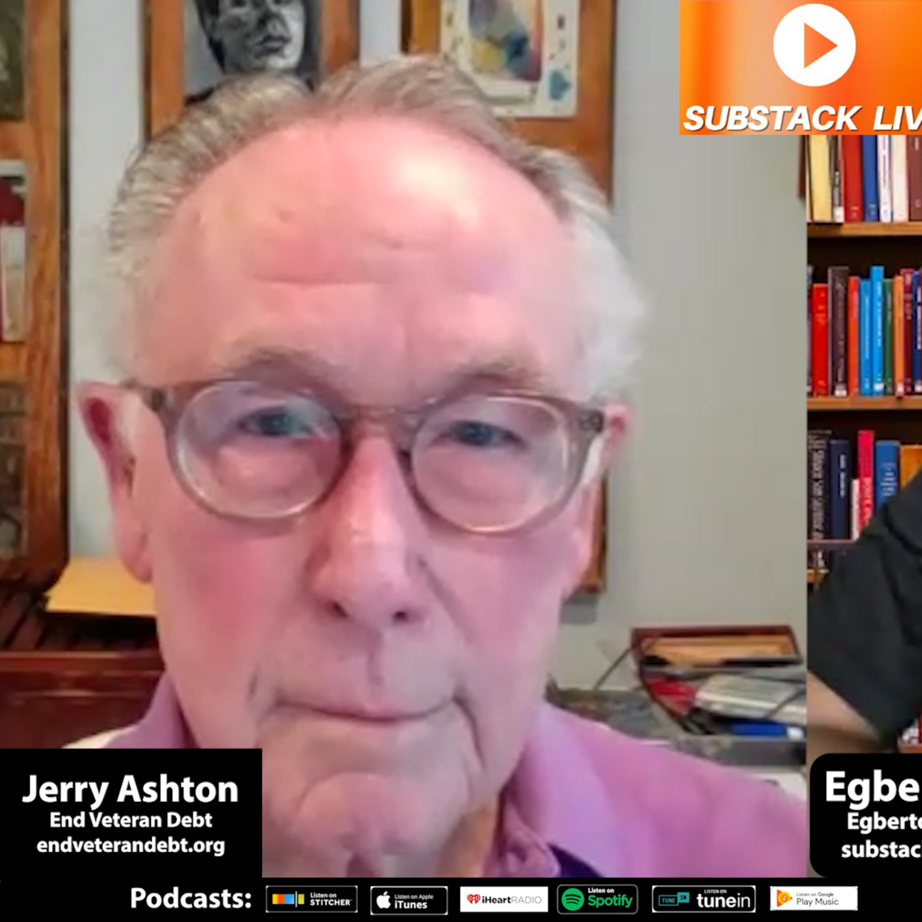 Jerry Ashton, End Veteran Debt founder, discusses the state of veteran debt and how his 501c3 helps.