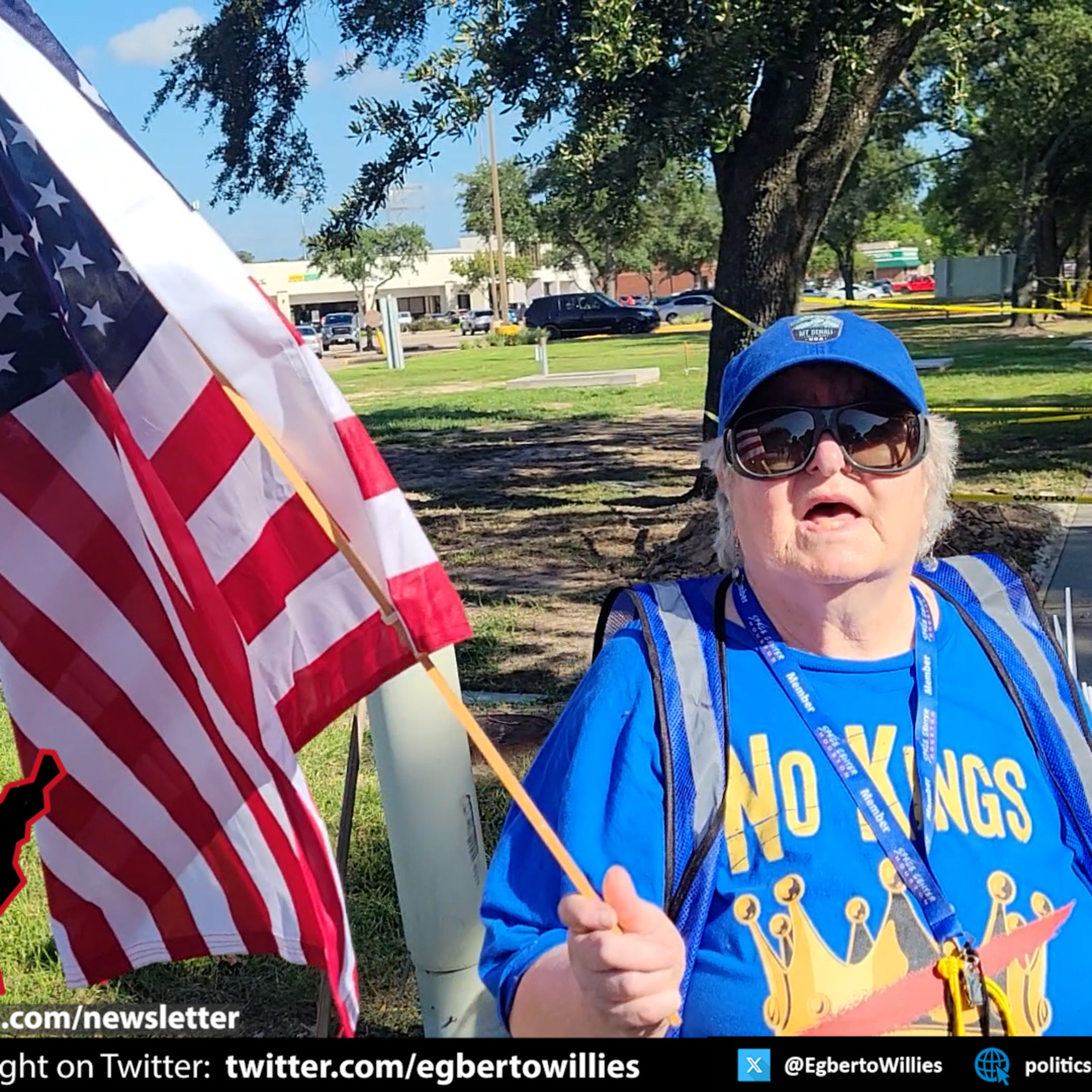 #FightTheTrumpTakeover Kingwood protesters expose Trump as they tell us why they protest.