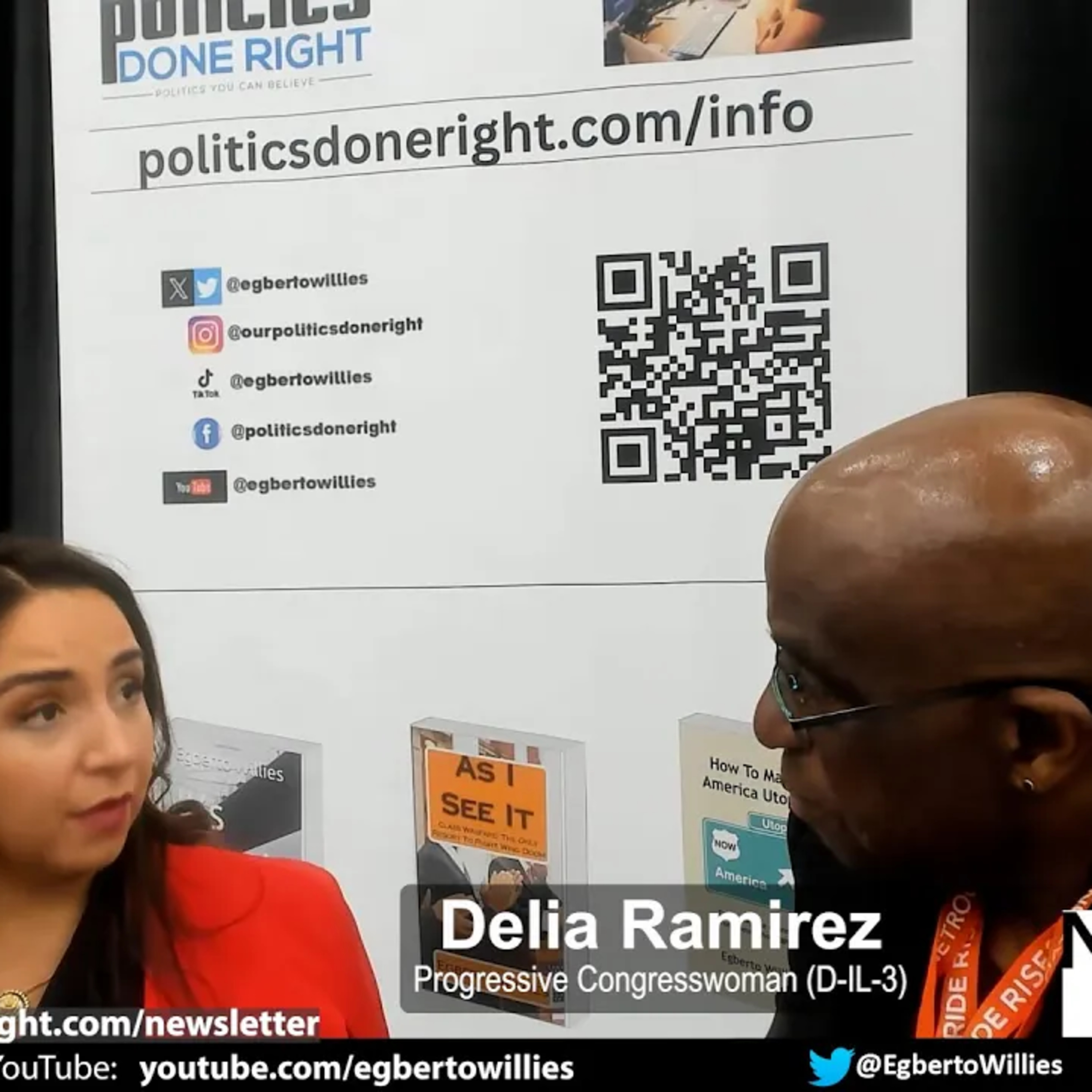 Delia Ramirez, a real progressive congresswoman, wants us to speak clearly and progressively.
