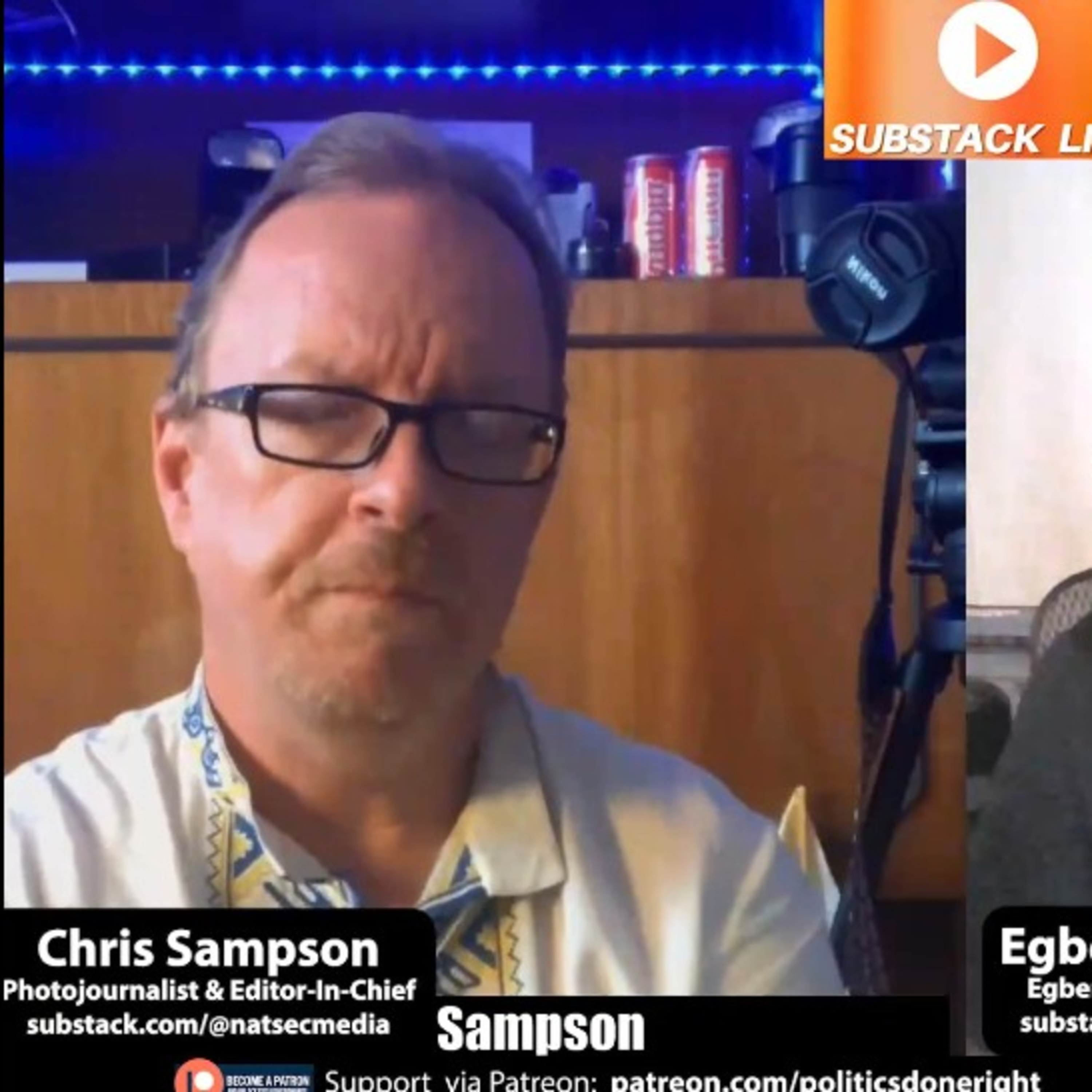 LIVE FROM UKRAINE: Photojournalist Chris Sampson: War, Identity, and Democracy’s Fragile Future.