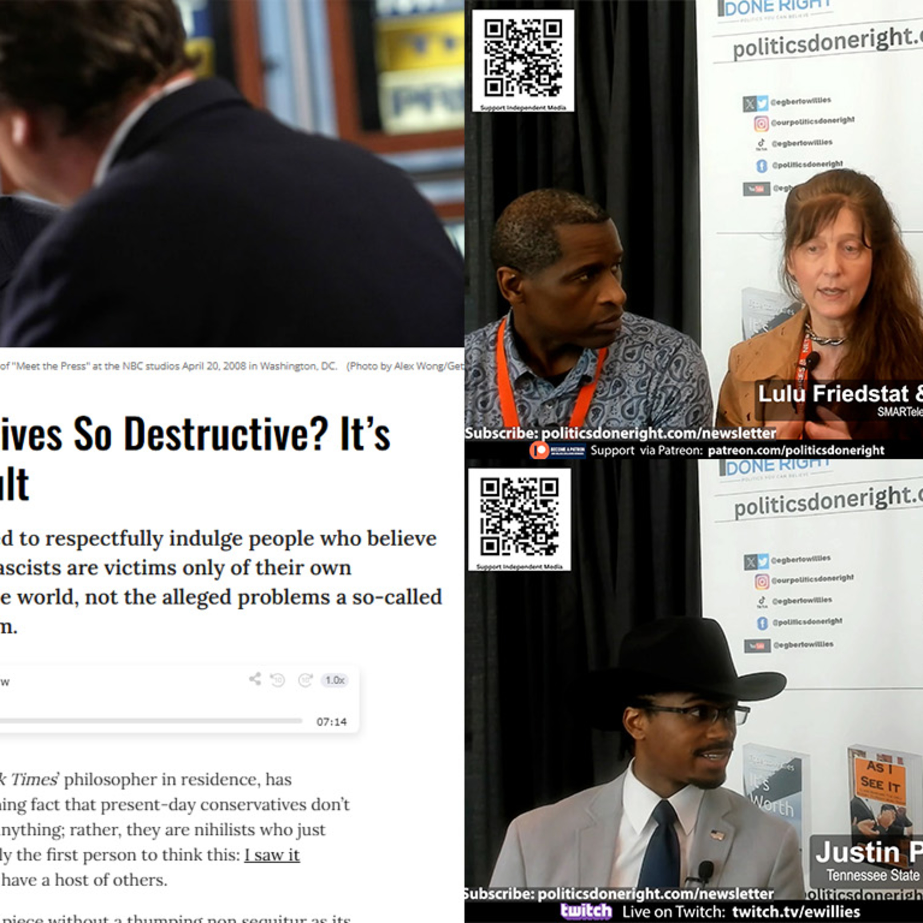 Why the Right Fails, How We Defend Democracy, & Pearson’s Grassroots Power