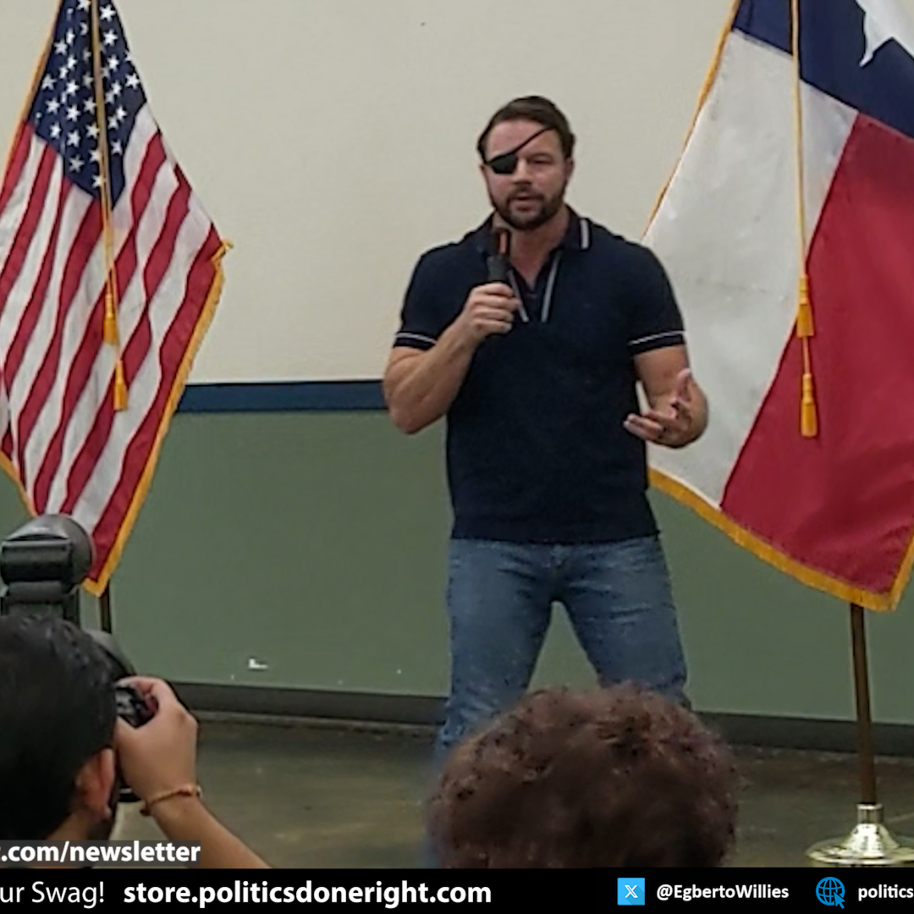 Congressman Dan Crenshaw, Kingwood, TX, very deceptive and raucous town hall.