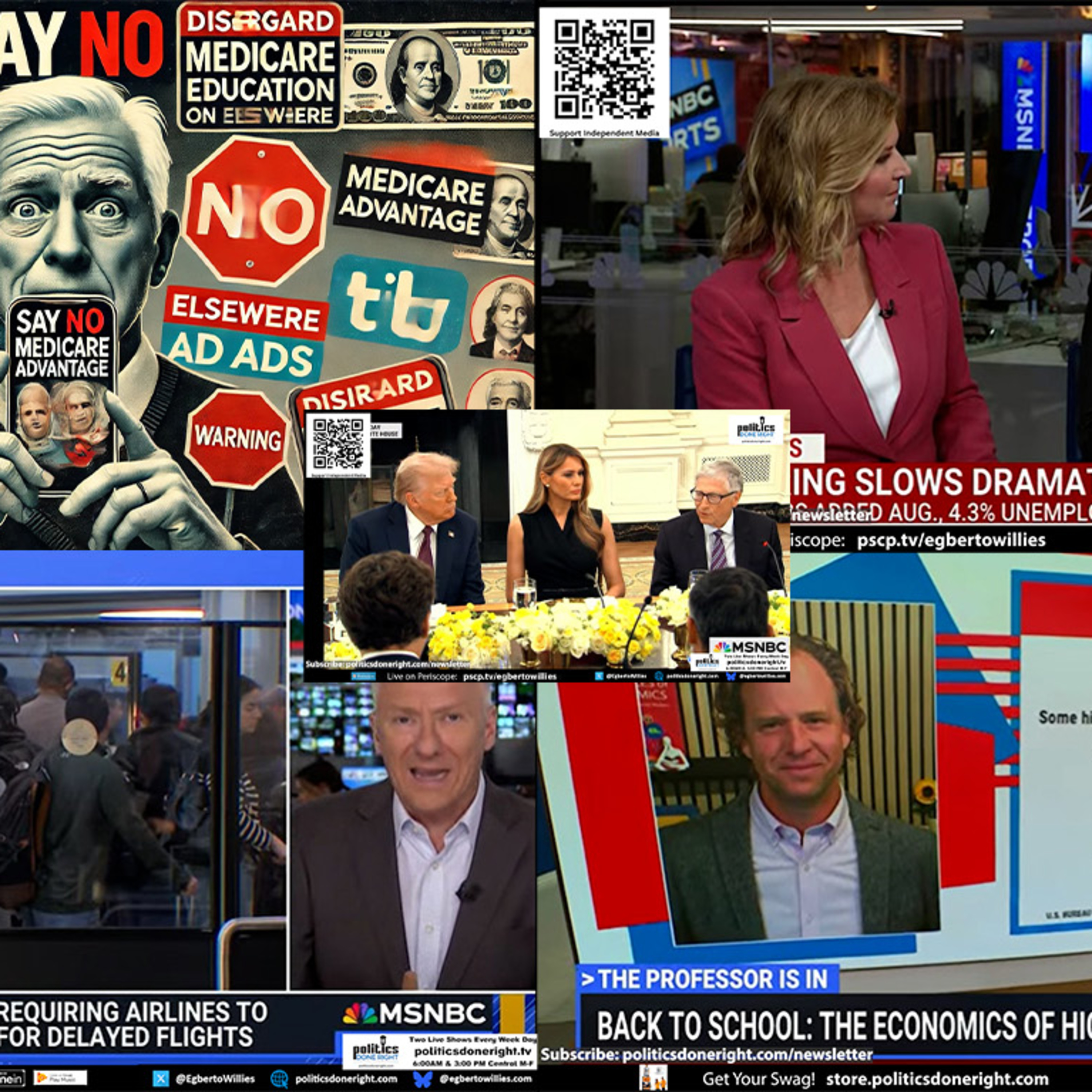 Billionaires Back Trump as MAGA Suffers Job Losses and Medicare Faces Privatization.
